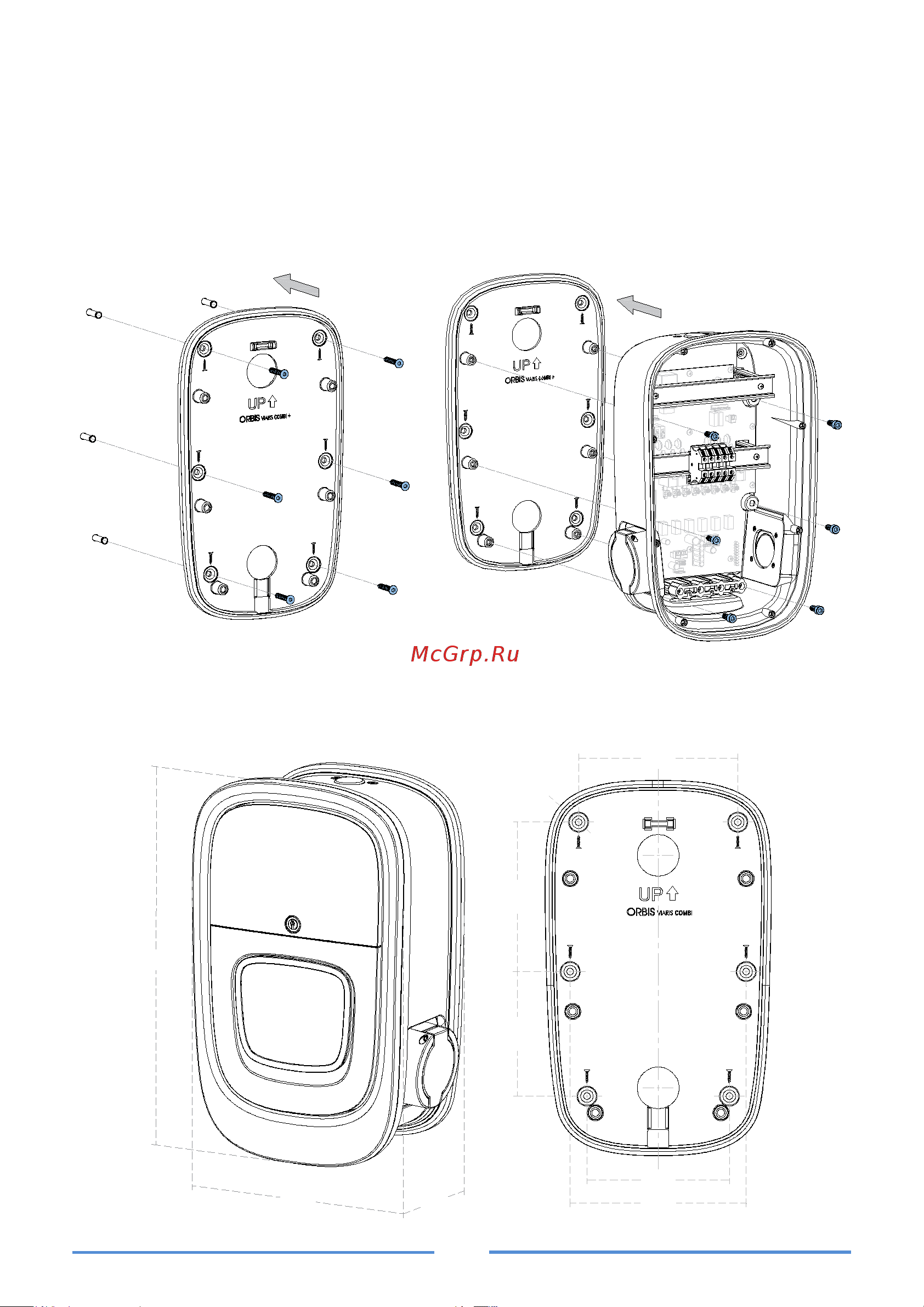 Orbis Viaris combi + 22 kw; розетка t2; розетка t2; wifi+ethernet OB94P7CCKA2 Инструкция онлайн [6/28] 856848