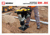NORSU RM-80L NORSU БРОШЮРА ВИБРОТРАМБОВКИ