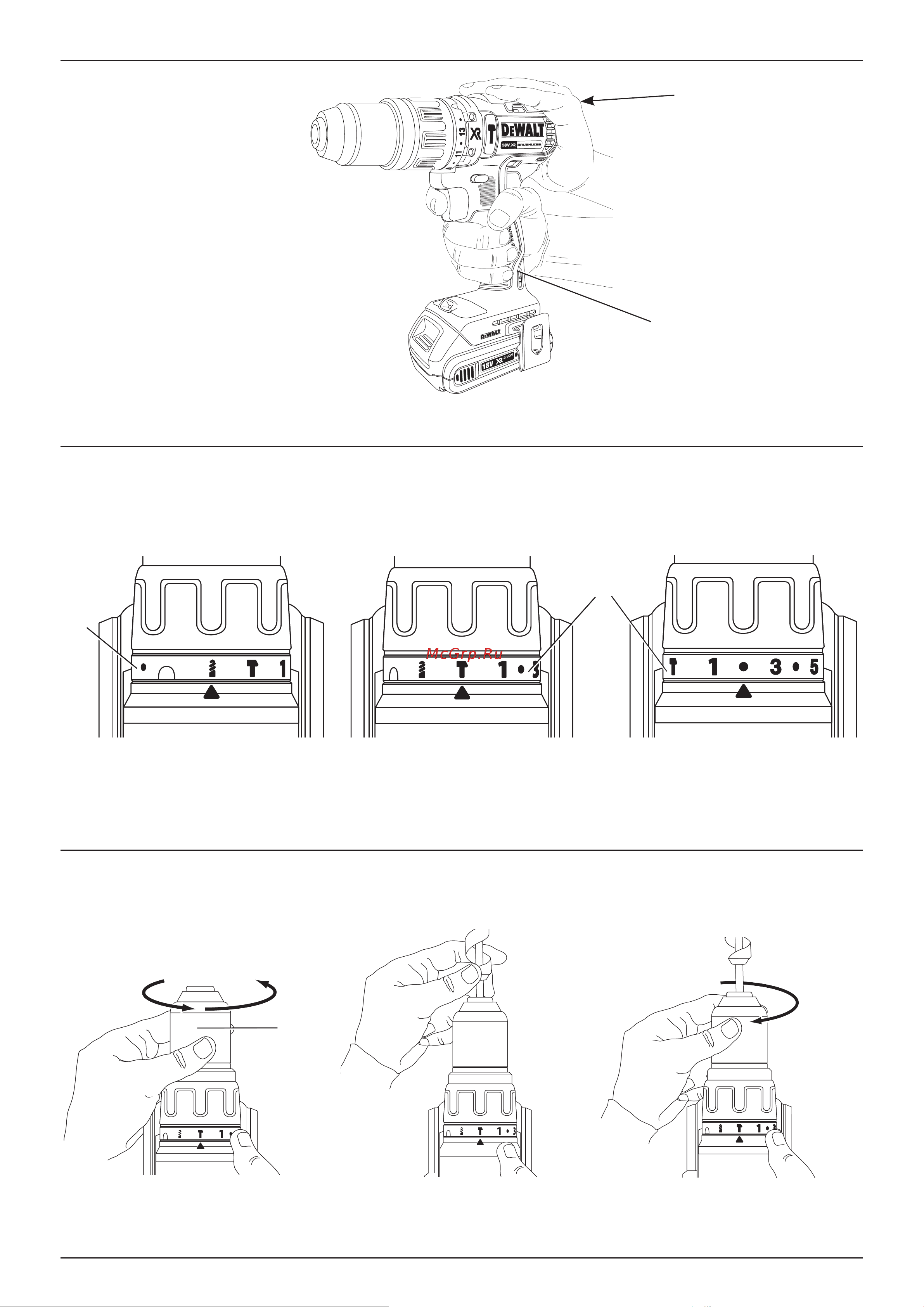 Dewalt DCD 790 M2 Инструкция к товару онлайн [3/23] 857013