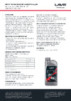 LAVR RIDE Fork oil 15W MOTO, 1 л Ln7785 Лист технической информации