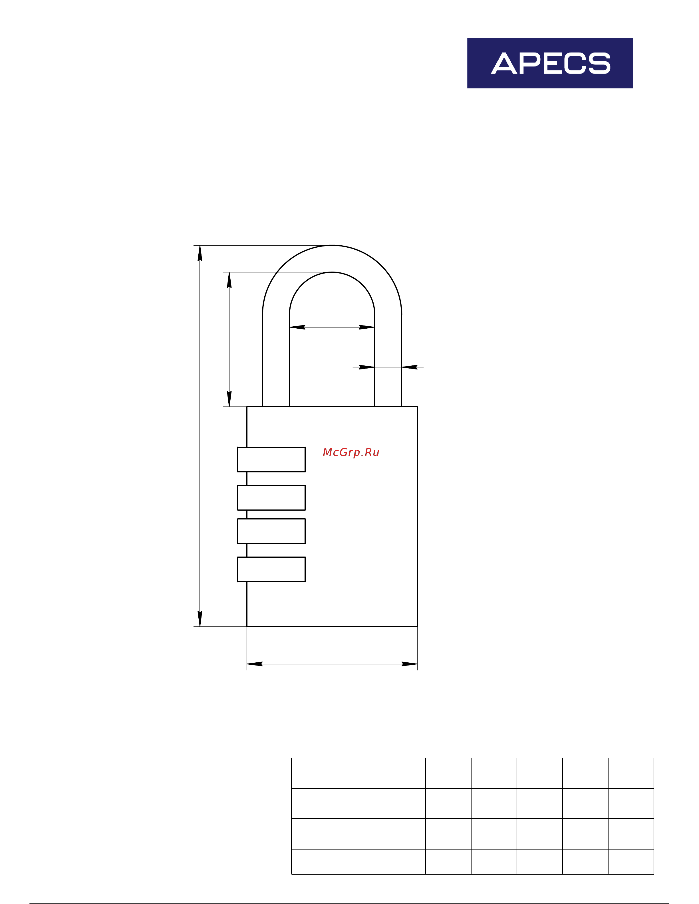 Apecs PDB-40-38-CODE 15856 Чертёж онлайн