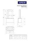 Apecs PDR-50-45-L 16259 чертёж