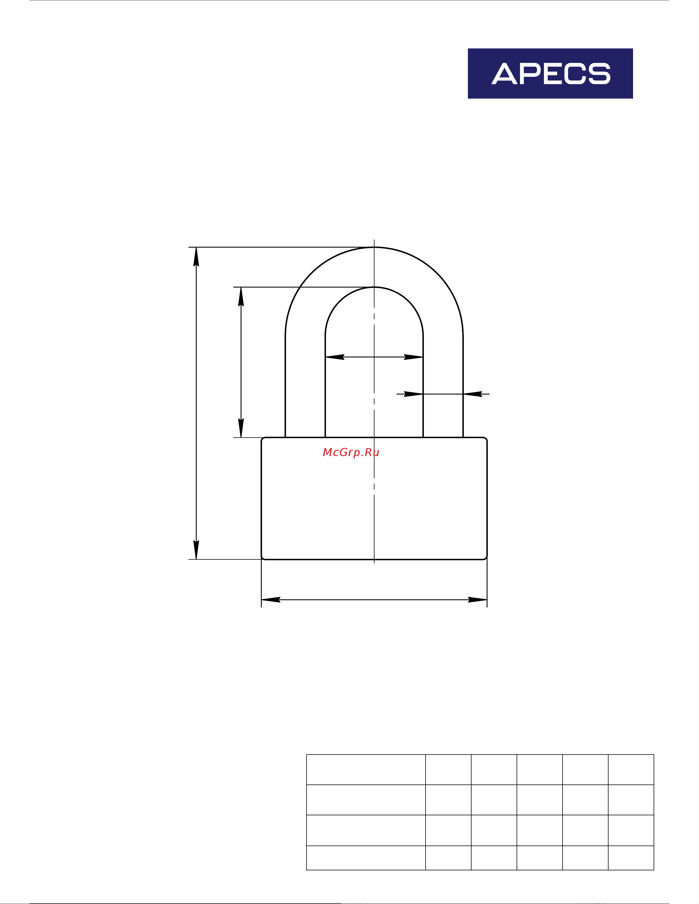 Apecs PDS-32-60 12685 Чертёж онлайн