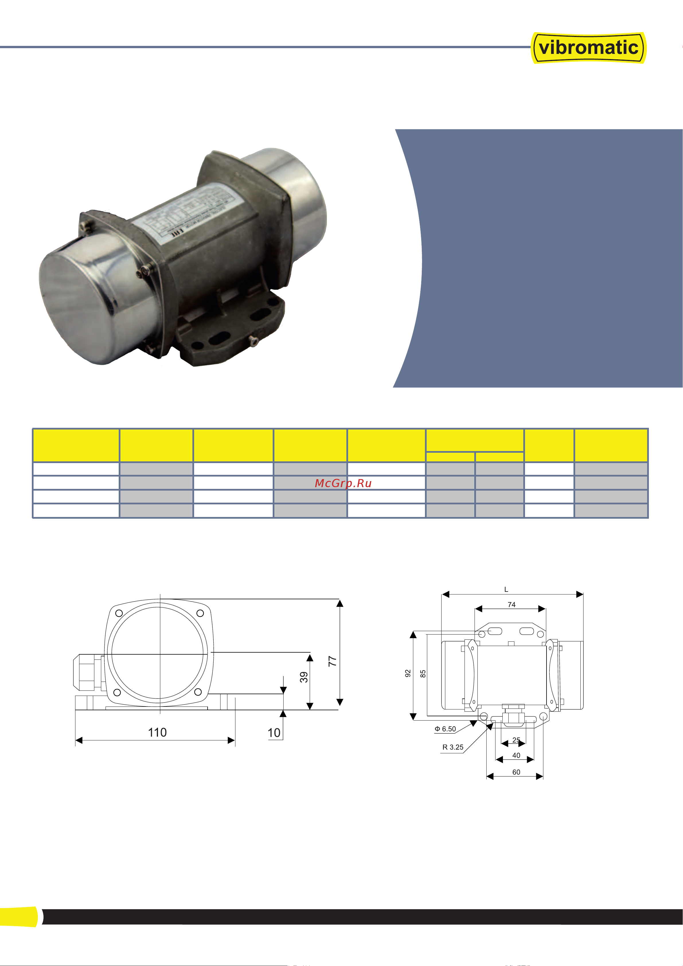 Vibromatic MVF41 1215057568 Информация о продукте онлайн [18/24] 857288