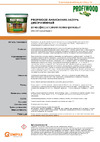 Profiwood (декоративный; атмосферостойкий; белый; 0.9 кг) 70020 Техническая информация