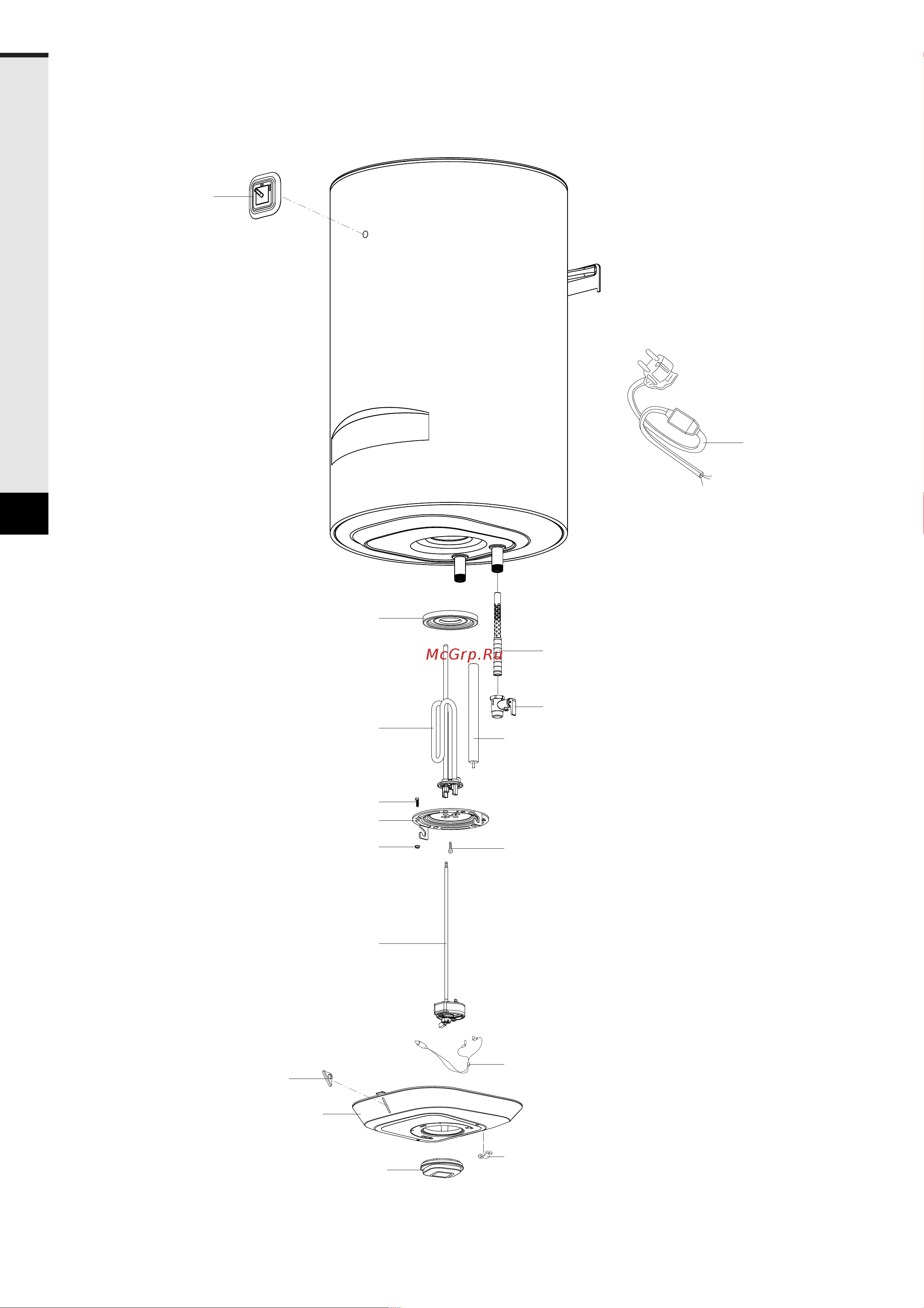 Ariston BLU1 R ABS 100 V 3700537 Инструкция к товару онлайн [2/4] 857388