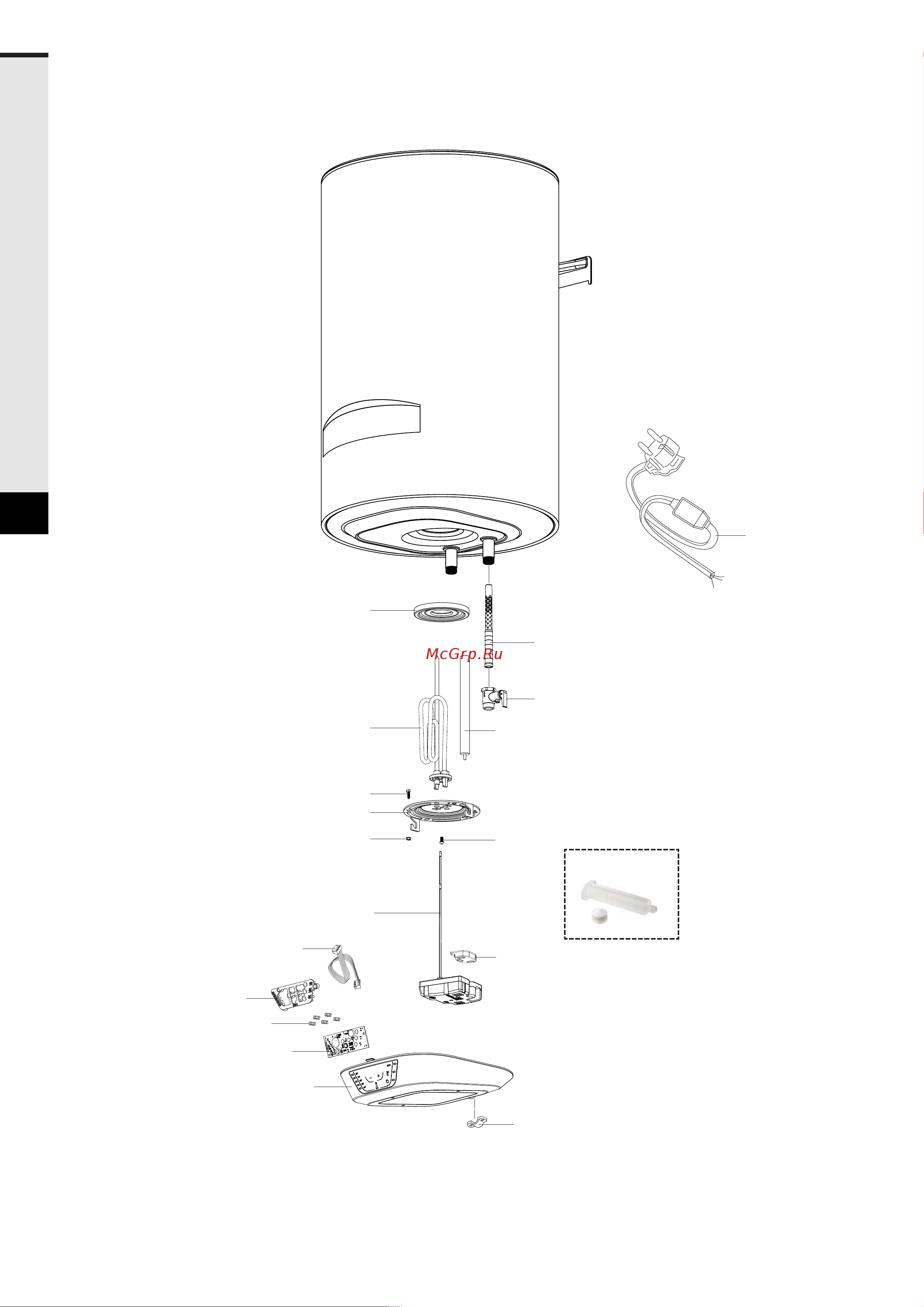 Ariston PRO1 ECO ABS PW 150 V 3700542 Инструкция к товару онлайн [2/4] 857389