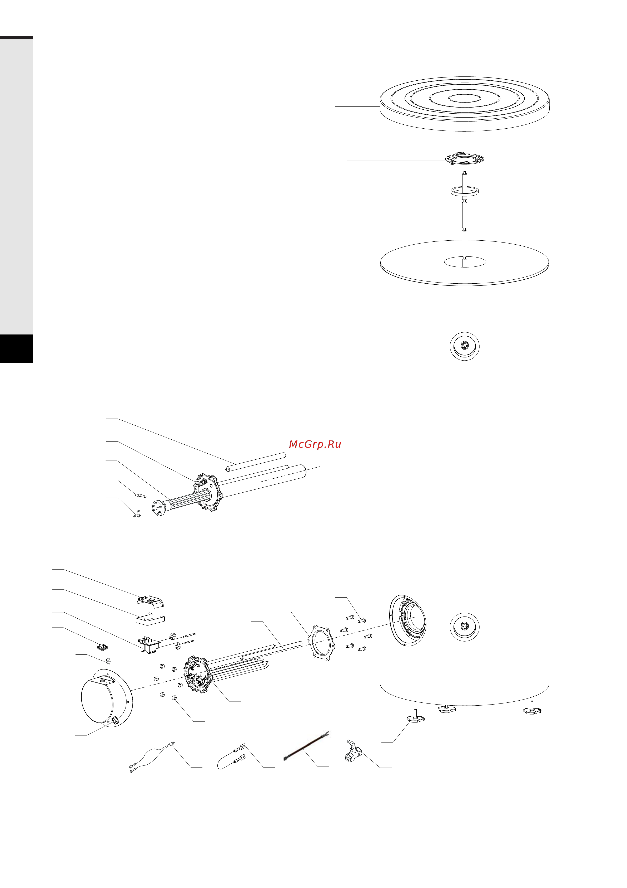 Ariston TI 500 STI EU2 3070547 Инструкция к товару онлайн [2/4] 857392