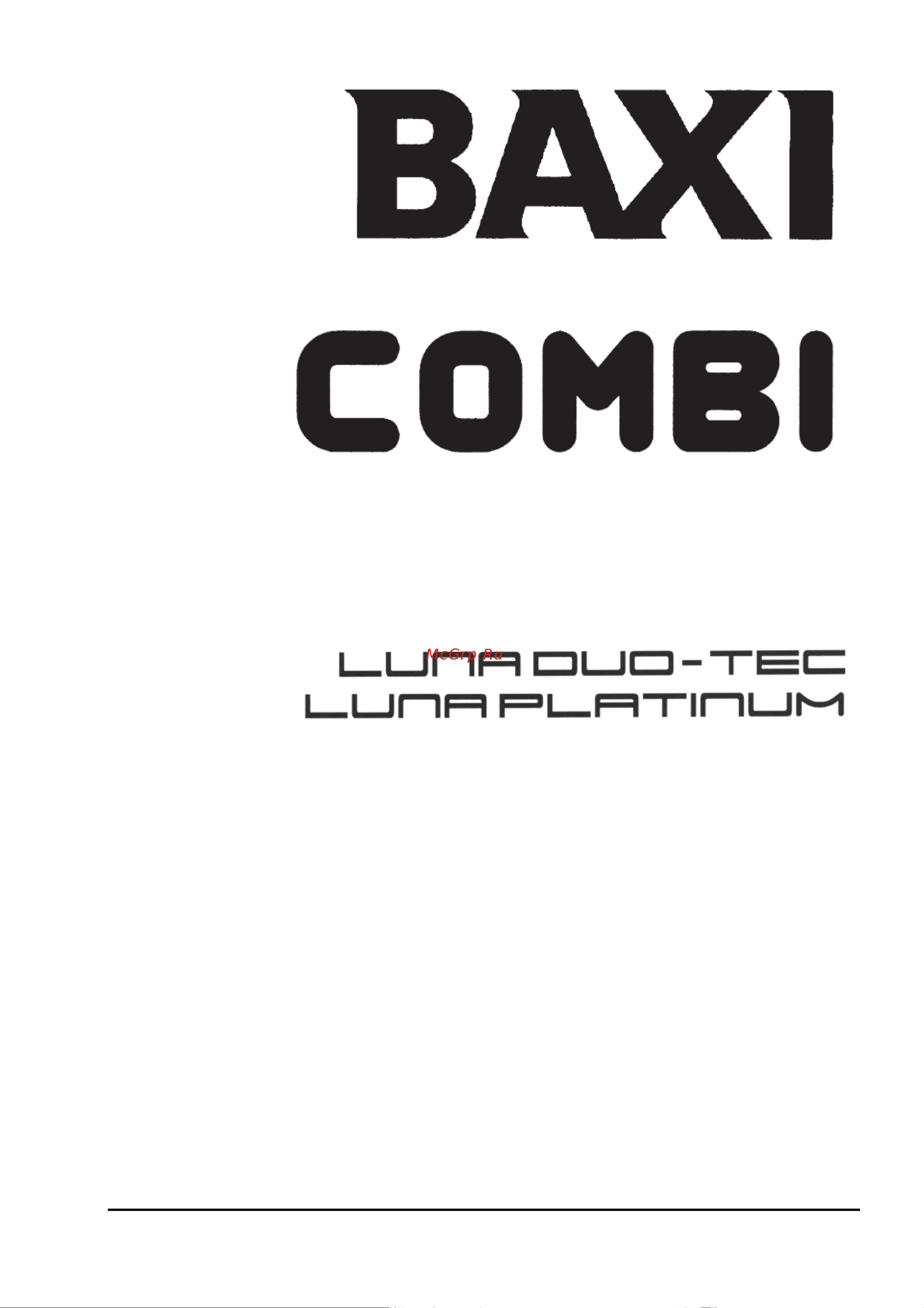 Baxi COMBI 80+ 7113493 Инструкция к Baxi COMBI 80+ 7113493 онлайн