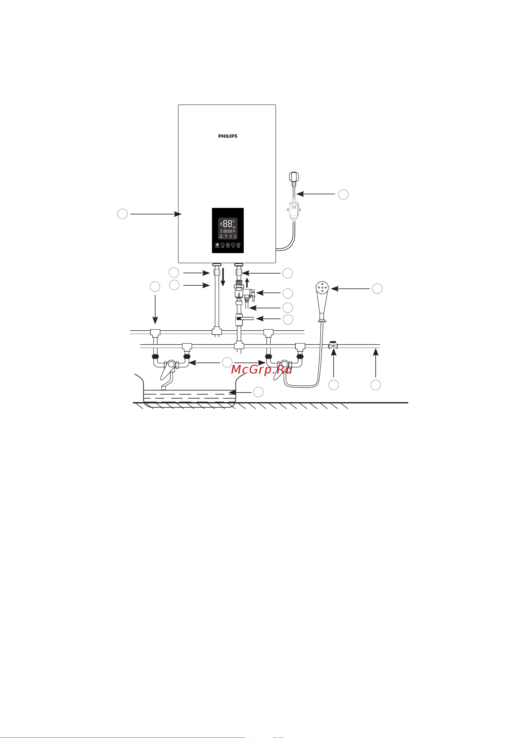 Philips AWH1623/51(100YC) Инструкция по эксплуатации онлайн [11/46] 857537
