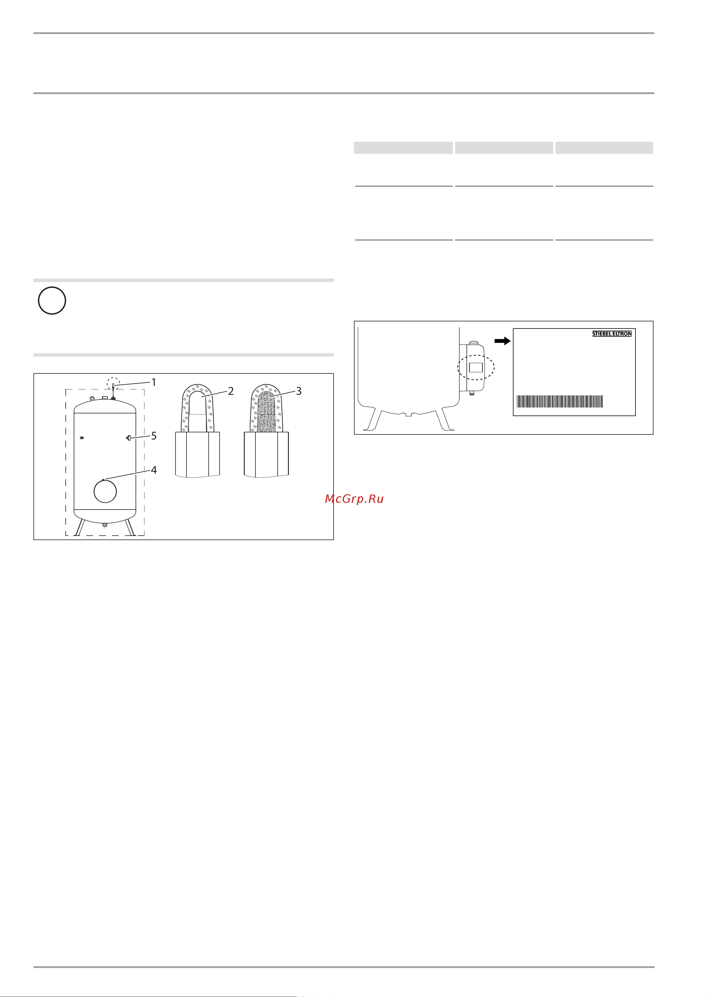 Stiebel Eltron SHO AC 600, 400 В, 1685х750х1000 мм 003352 Инструкция к Stiebel Eltron SHO AC 600 003352 онлайн [6/17] 857566