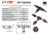 TTAF Elektronik , 250V 20A IP68 WPT-0303M20 Datasheet