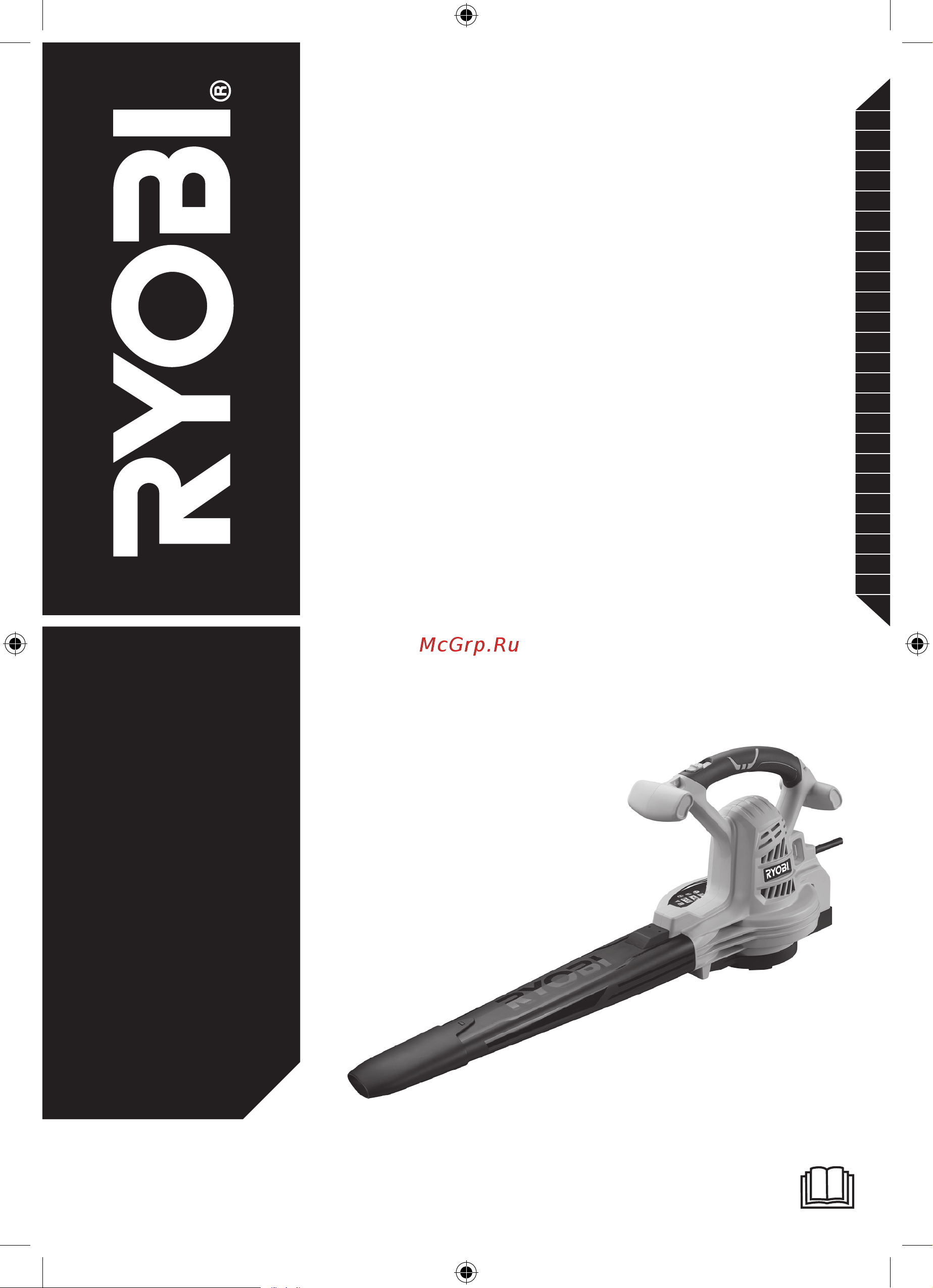 Ryobi RBV3000CSV 5133002188 Инструкция к Ryobi RBV3000CSV онлайн