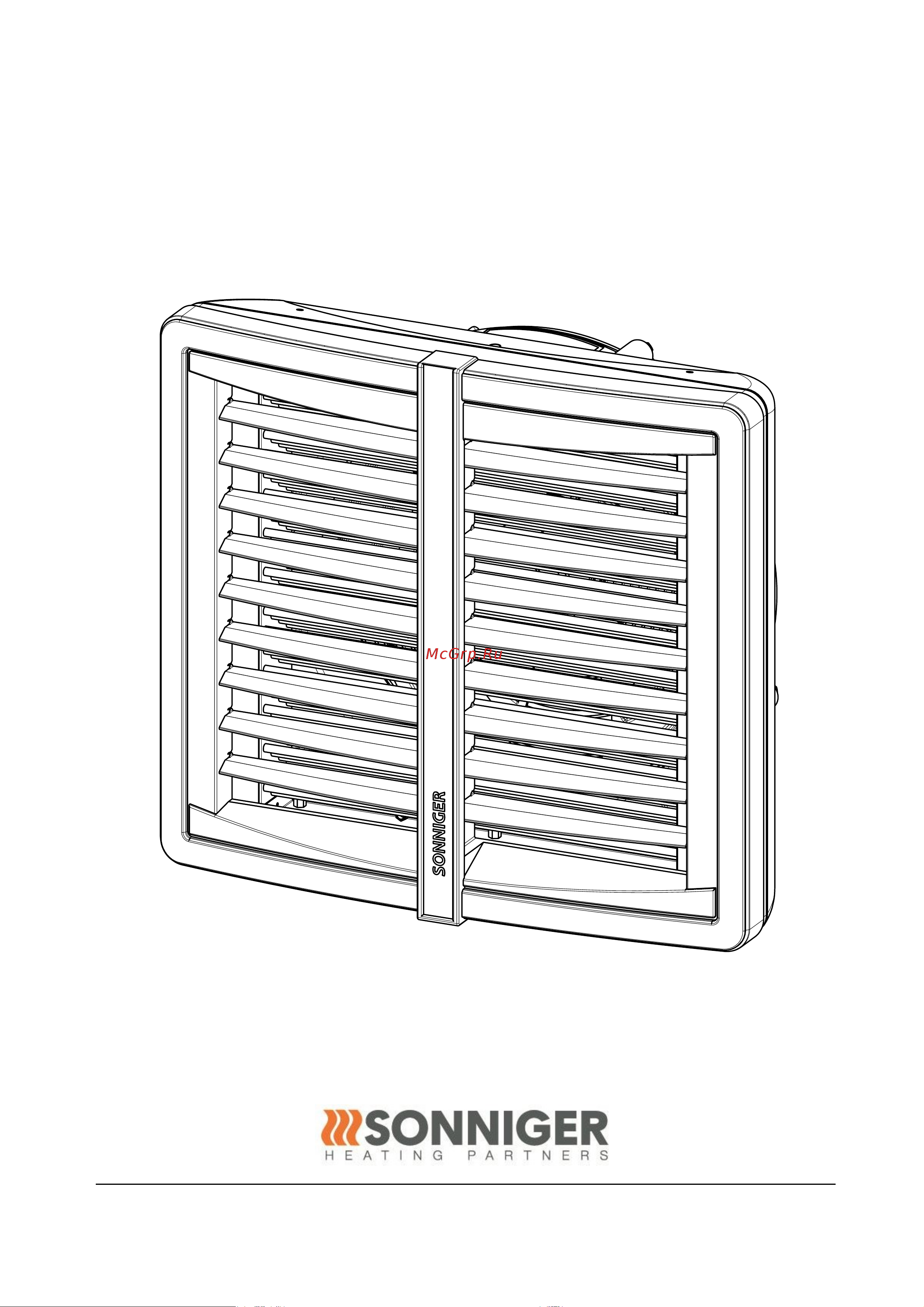 sonniger модель HEATER CONDENS CR ONE, артикул WA0015 WA0010 Технический паспорт и руководство по эксплуатации онлайн