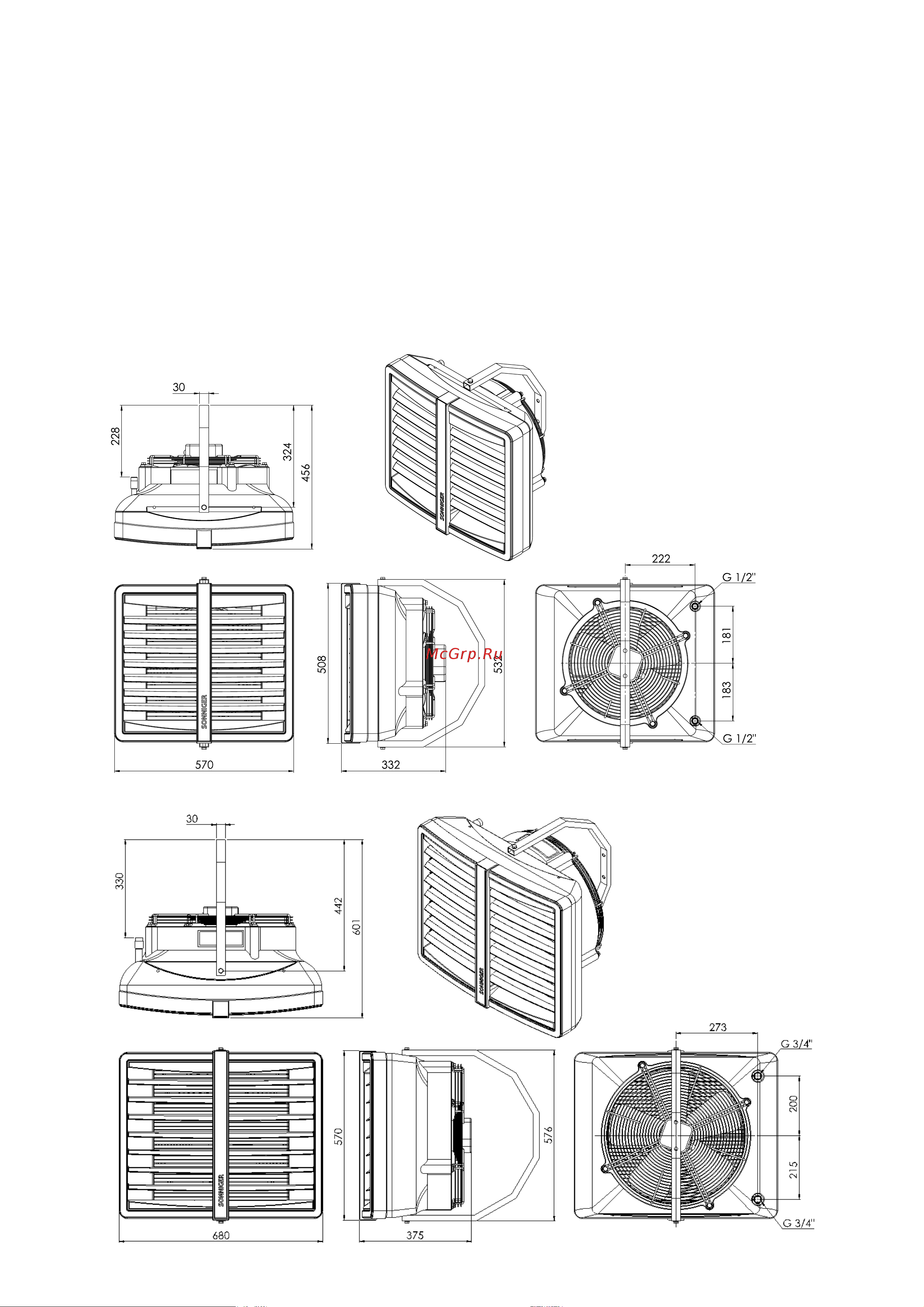 sonniger модель HEATER CONDENS CR ONE, артикул WA0015 WA0010 Технический паспорт и руководство по эксплуатации онлайн [2/17] 857821