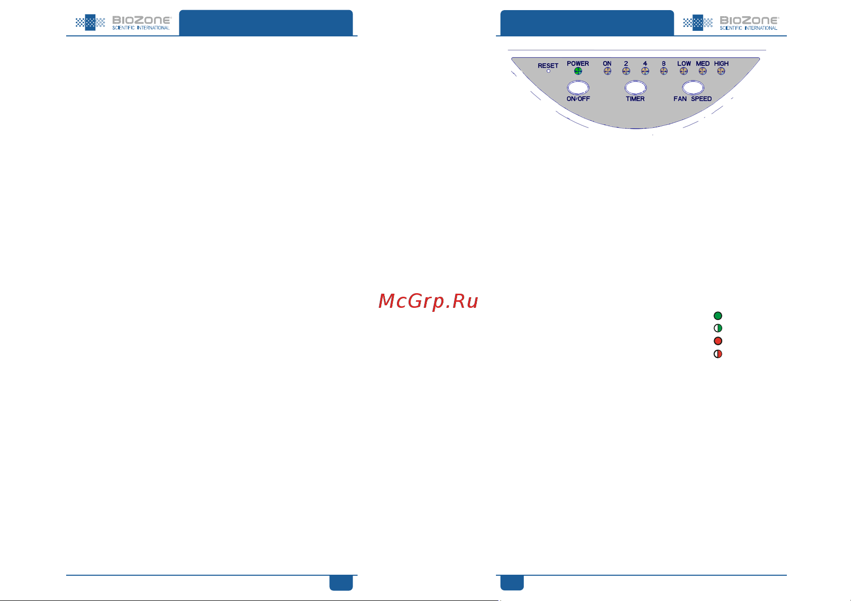 Biozone PR 05 BZ-PR05 Инструкция к Biozone PR 05 BZ-PR05 онлайн [2/6] 857827