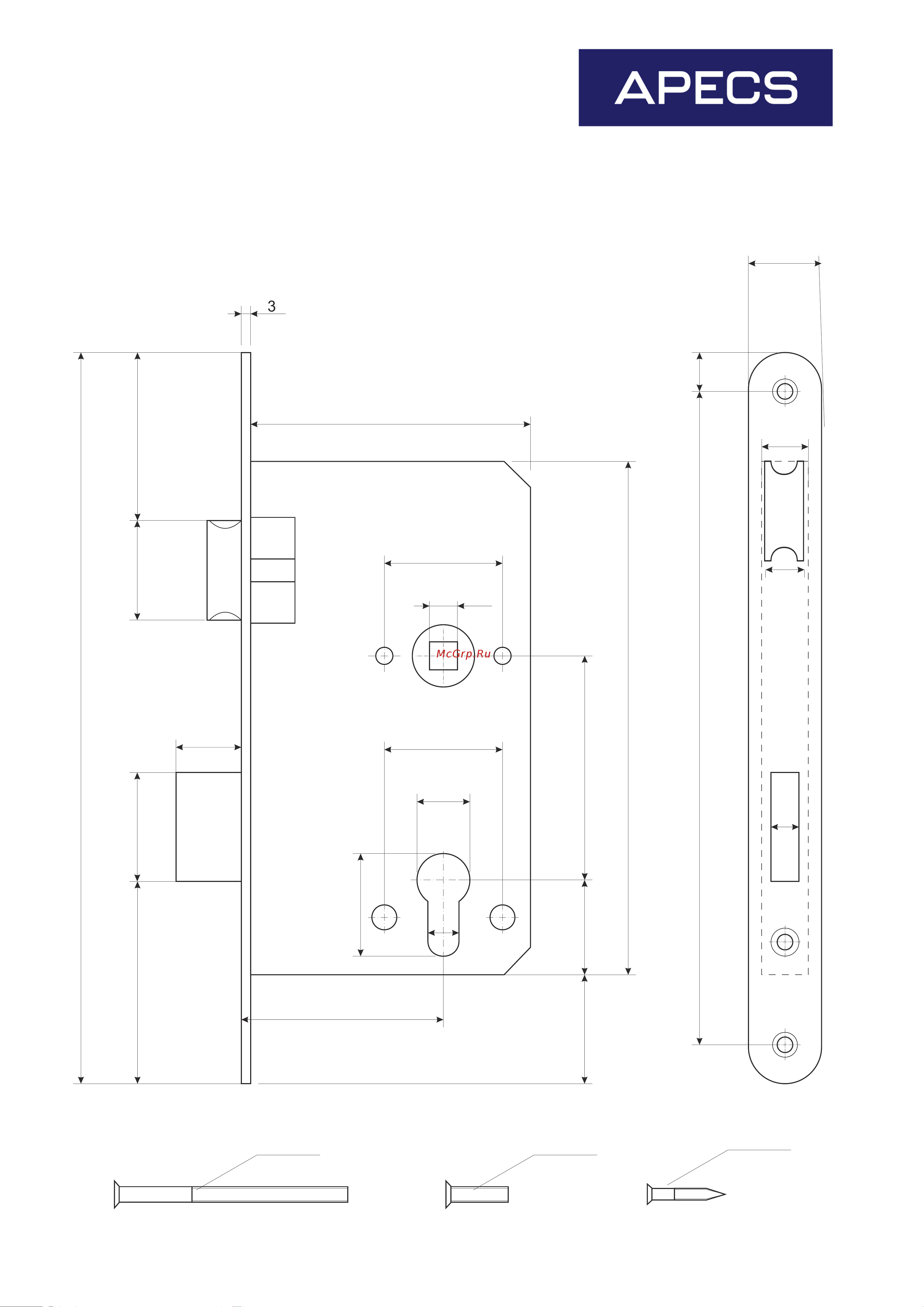 Apecs 1900-INOX 15715 чертёж онлайн