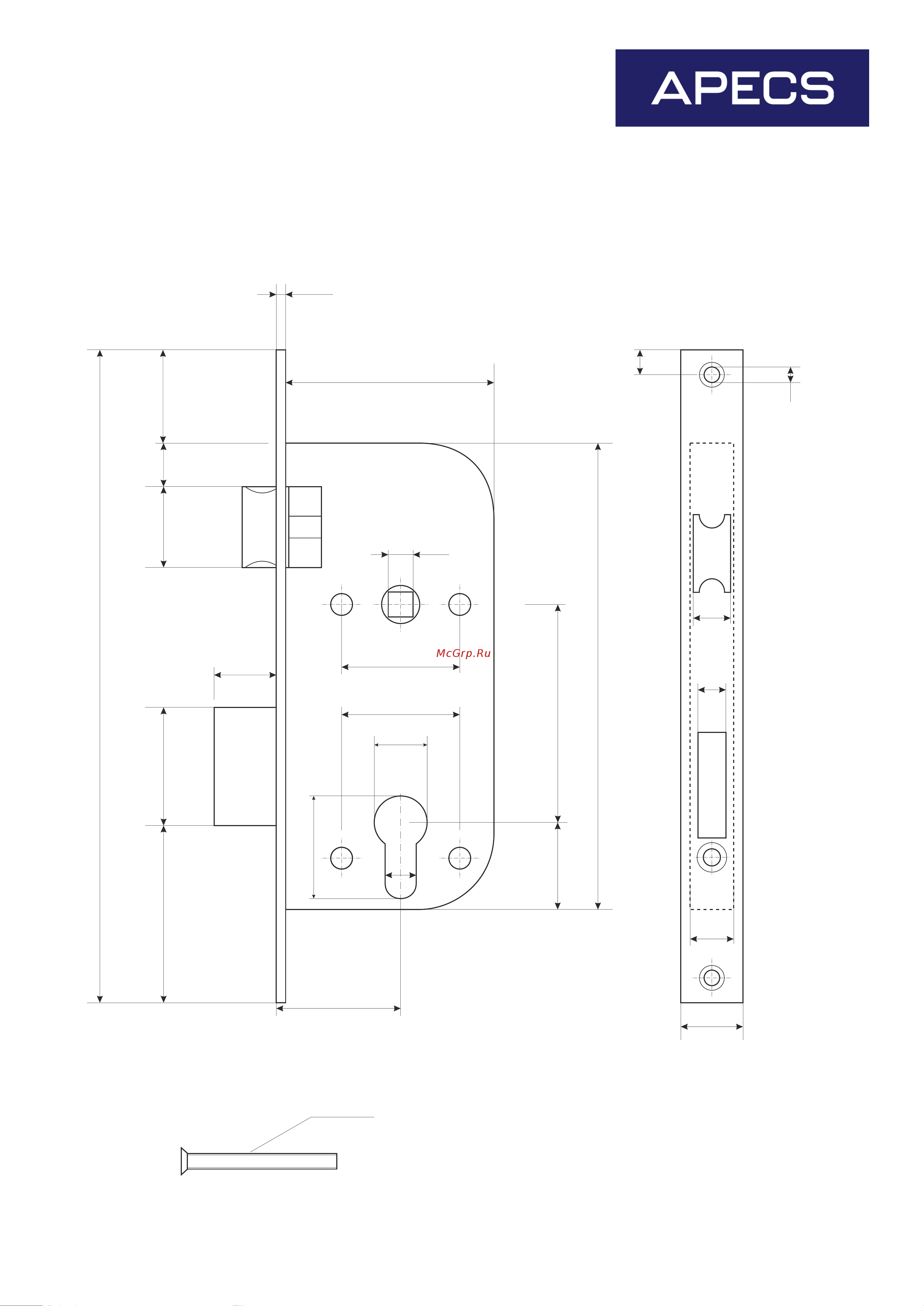 Apecs 1226/60-CR 0126 02874 чертёж онлайн