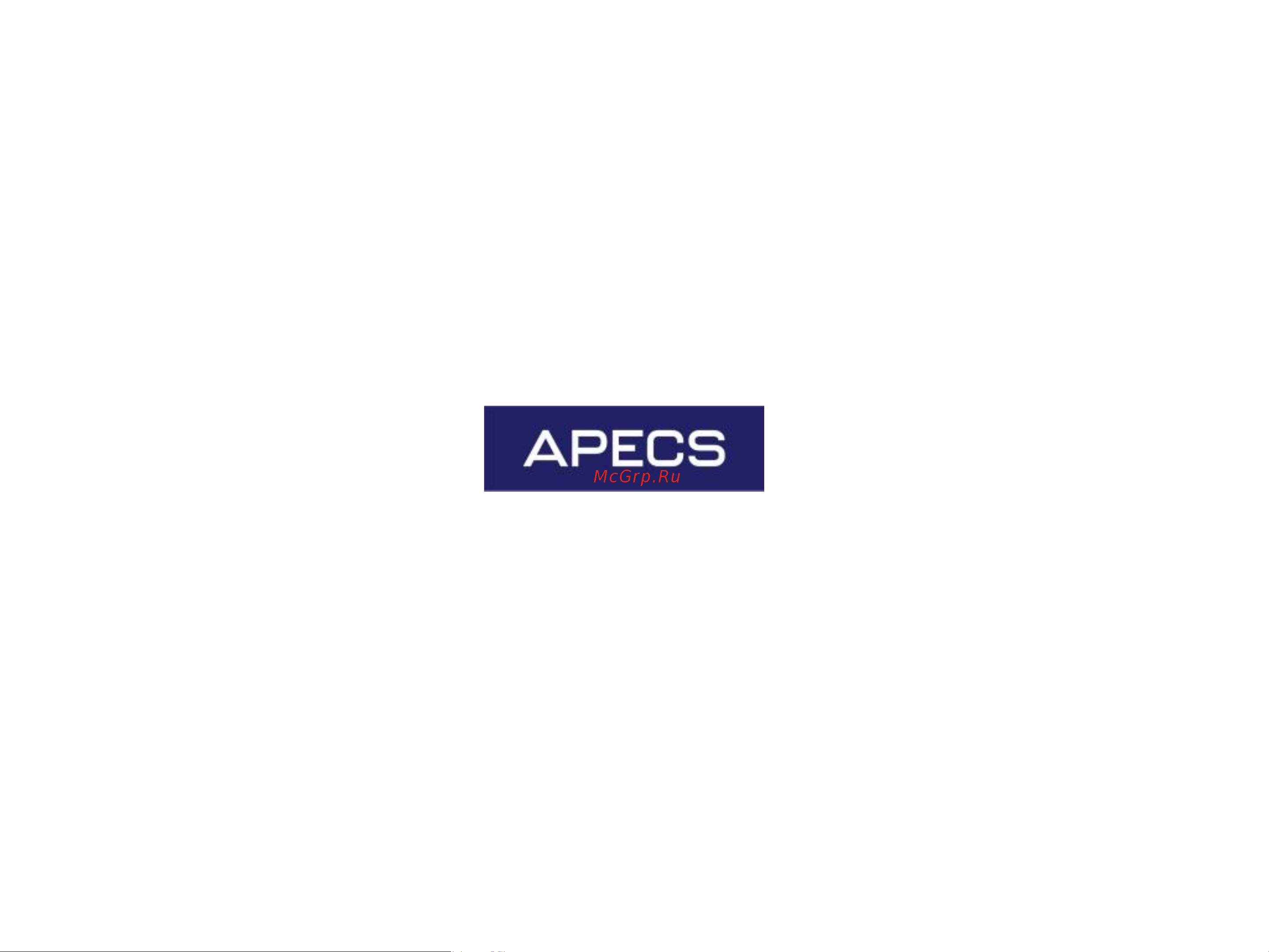 Apecs 7300-25-NIS 25706 Инструкция к товару онлайн [9/9] 857962