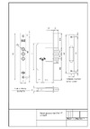 KALE KILIT 189/3MF-BS45-BP-3KEY-SP, Ros-STB 189F0000012 26089 Эскиз
