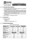 IN HOME gx53r-glass smr-l квадрат, с подсветкой 4к, под gx53, зеркальный 4690612044286 Паспорт изделия