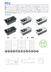 GTV выдвижная розетка на 1 EURO розетку и 2 USB-A+C, беспроводная зарядка, серый, AE-PB1SAVAP-53 Карточка товара