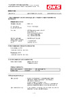 Oks 1140 банка, 500 г 270024 Паспорт безопасности