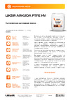 LIKSIR на основе РАО ARKUDA PTFE 3 HV, 20л 202601 Технический документ LIKSIR ARКUDA PTTFE HV