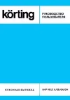 Korting KHP 9815 GB 00000017480 Встраиваемые инструкция по эксплуатации, характеристики, форум владельцев, отзывы, вопросы и ответы, мануал, описание