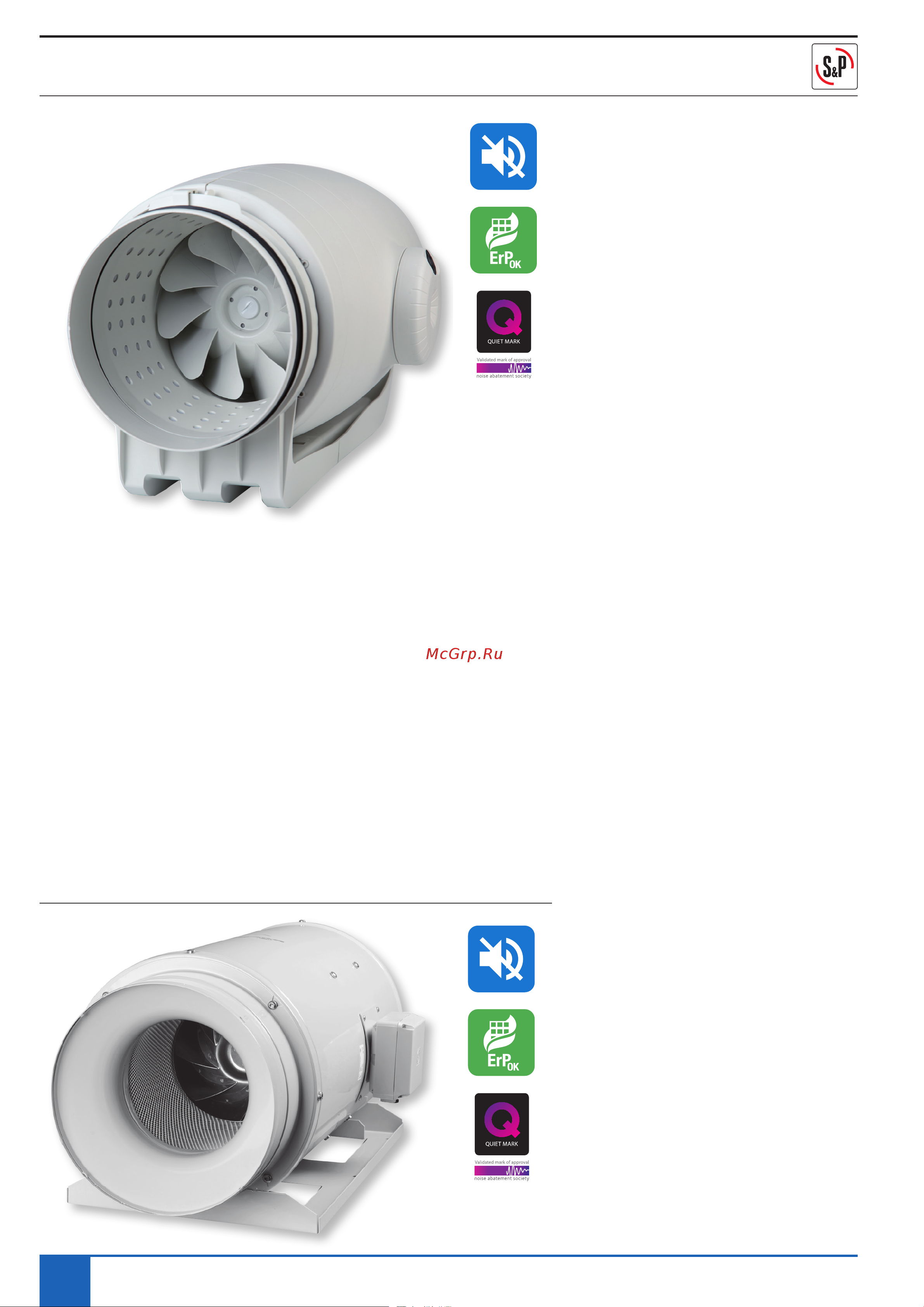 Soler&Palau TD160/100 N SILENT 03-0101-203 Инструкция онлайн