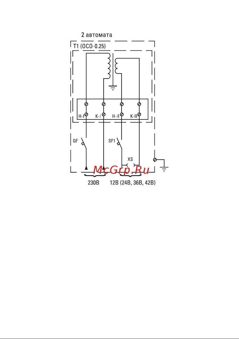 EKF ЯТП, 0,25кВА, 220/42В, Basic, SQyatp0,25-220/42v-2a Инструкция к товару онлайн [4/5] 859066