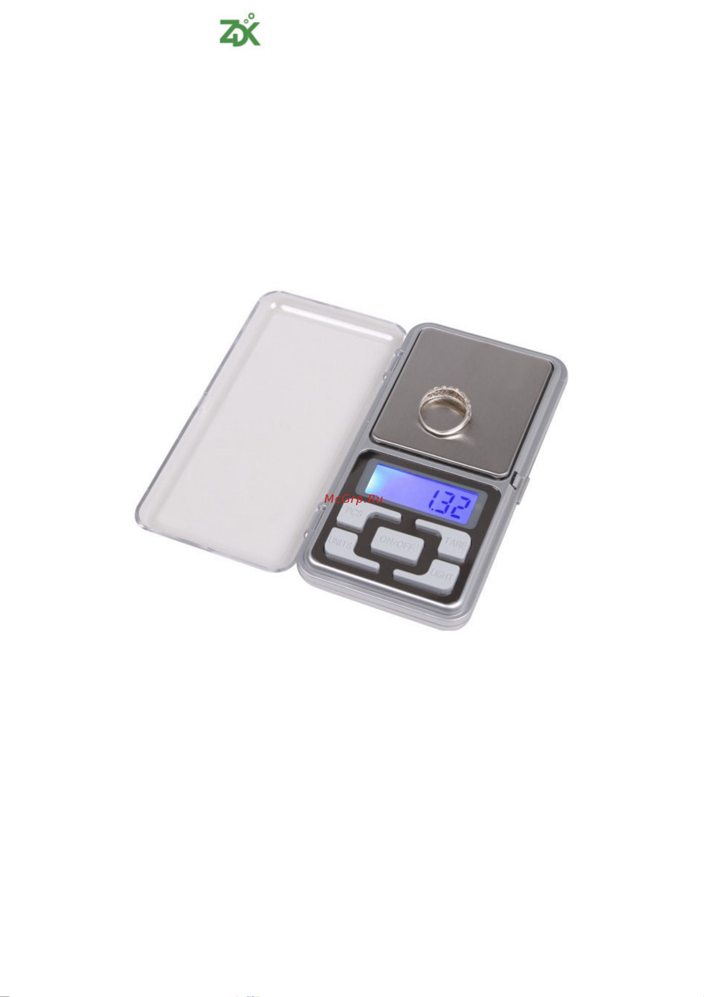 ZDK S-Pocket 10 100x0.01 гр 6336 Инструкция к товару онлайн