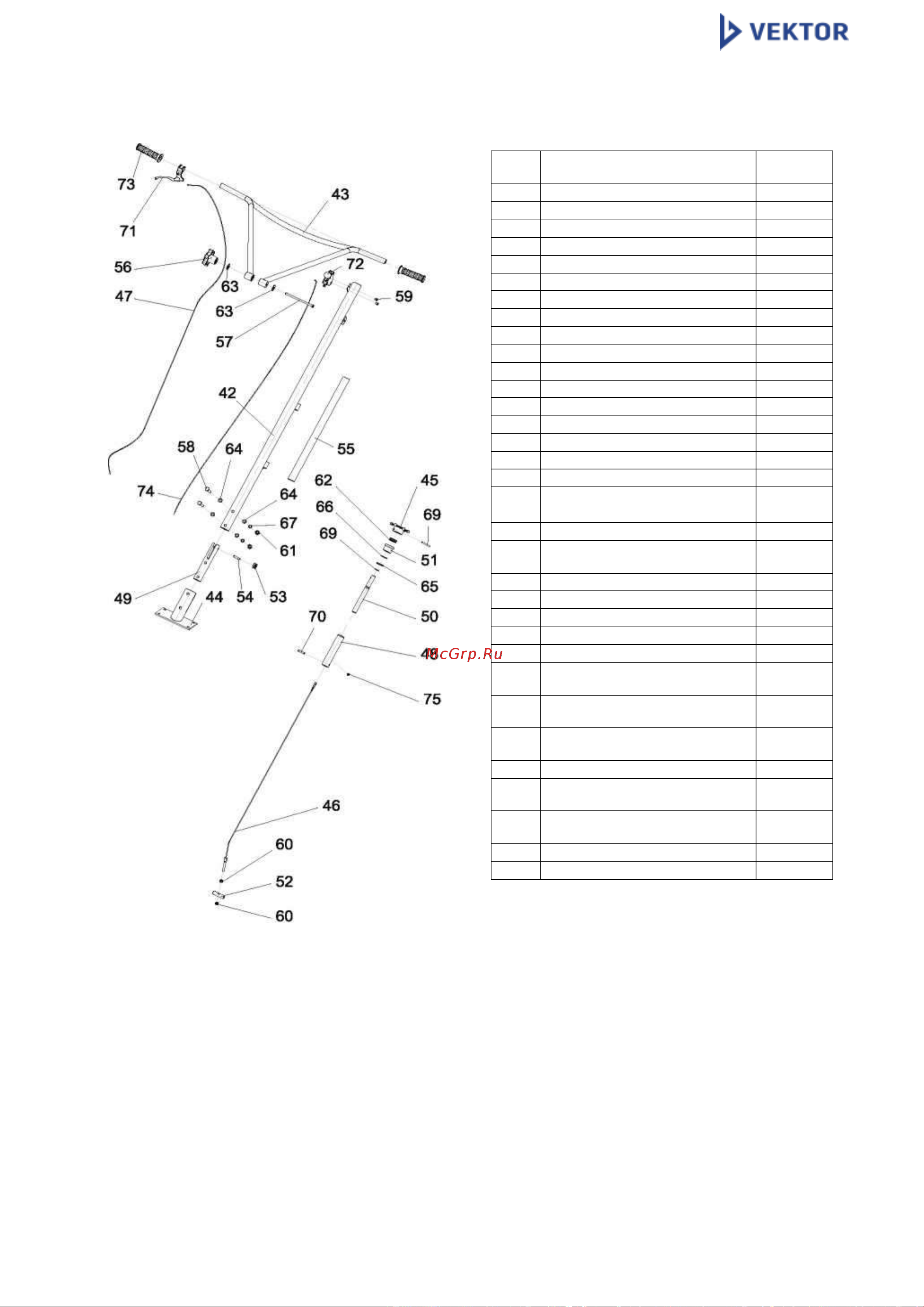 Вектор VSCG-1000 GX160 697 Инструкция к VEKTOR VSCG-1000 697 онлайн [19/24] 859117