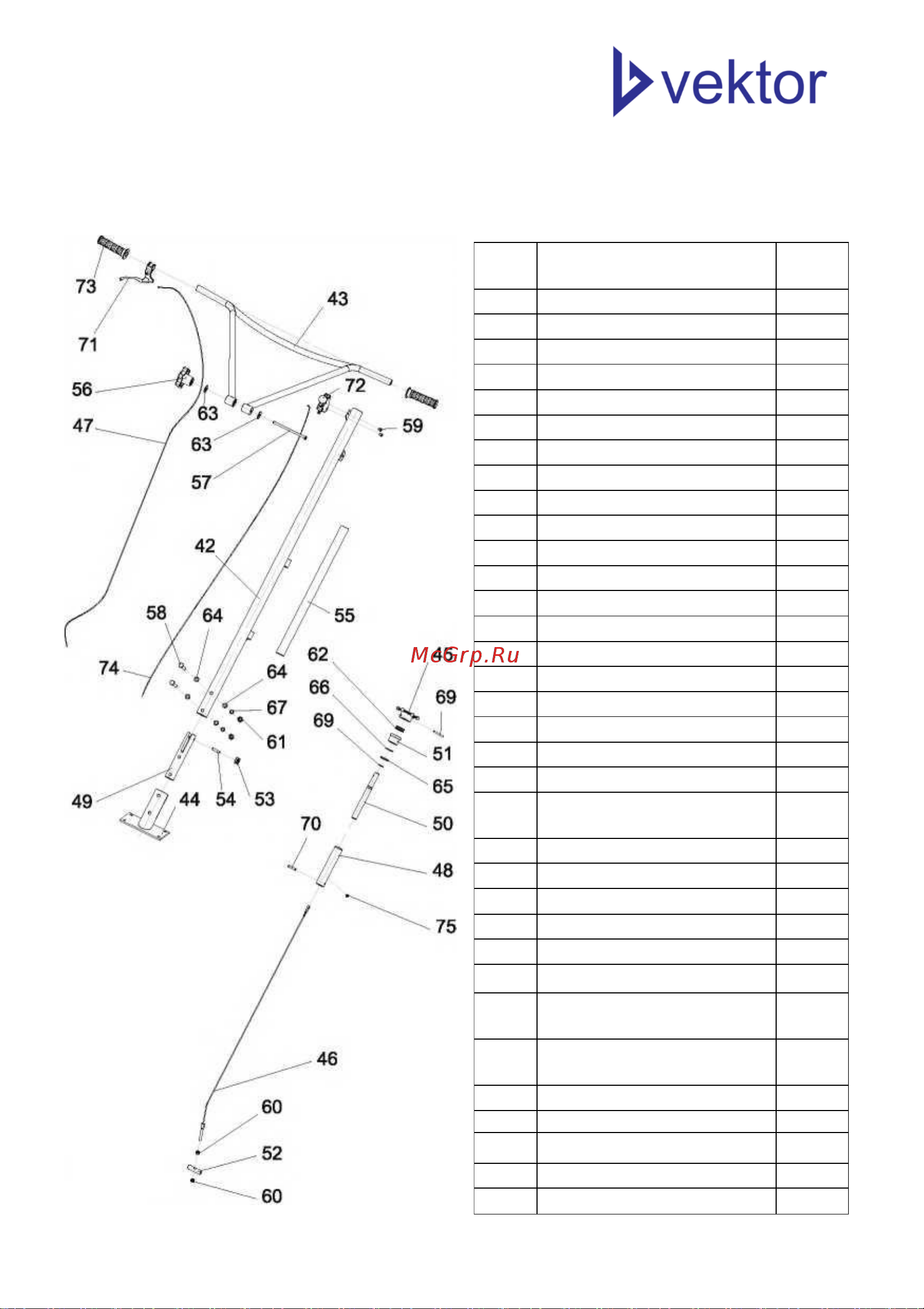 Вектор VSCG-600 GX160 703 Инструкция к VEKTOR VSCG-600 703 онлайн [21/25] 859120