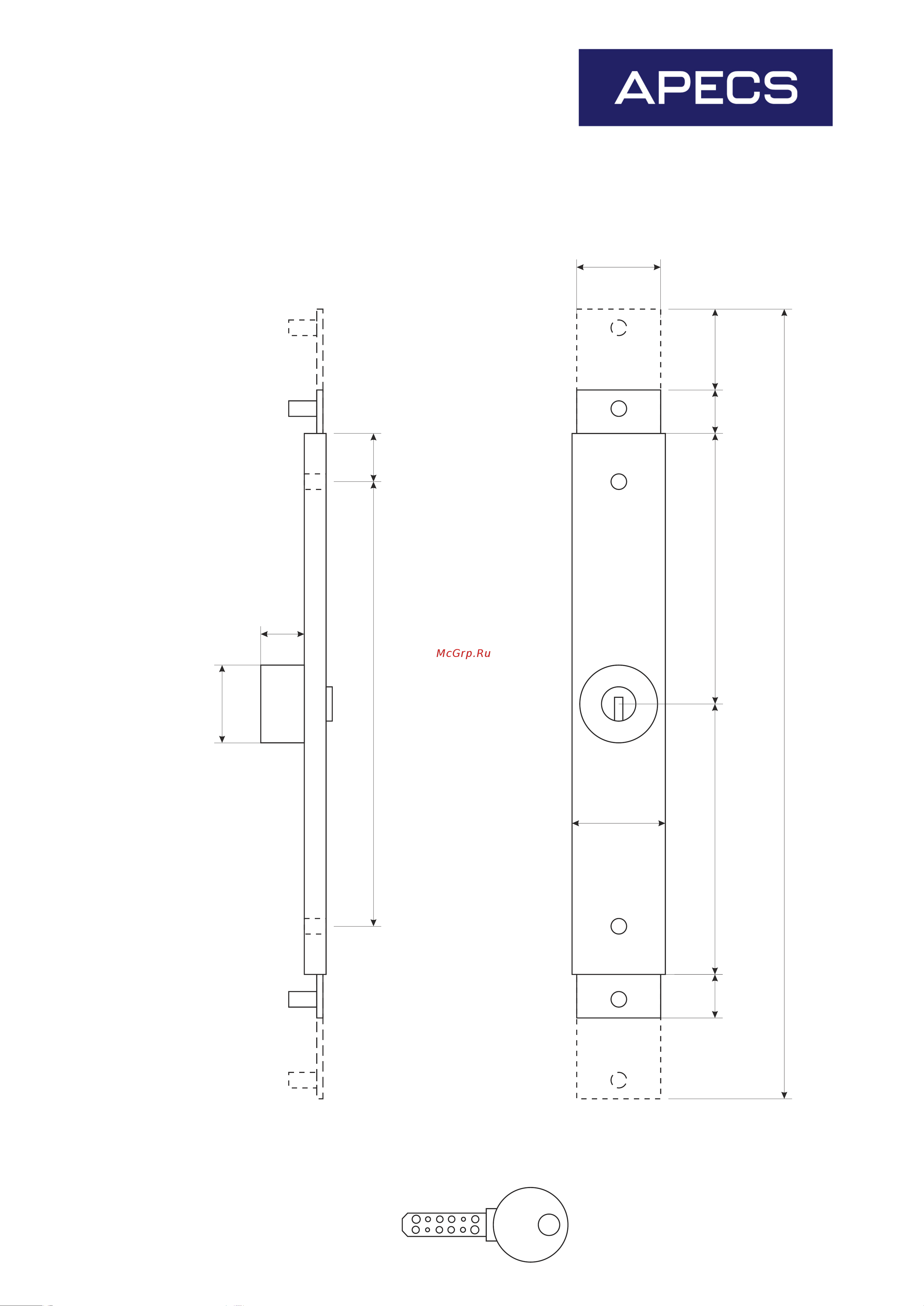 Apecs RSL-30x120 20328 чертёж онлайн