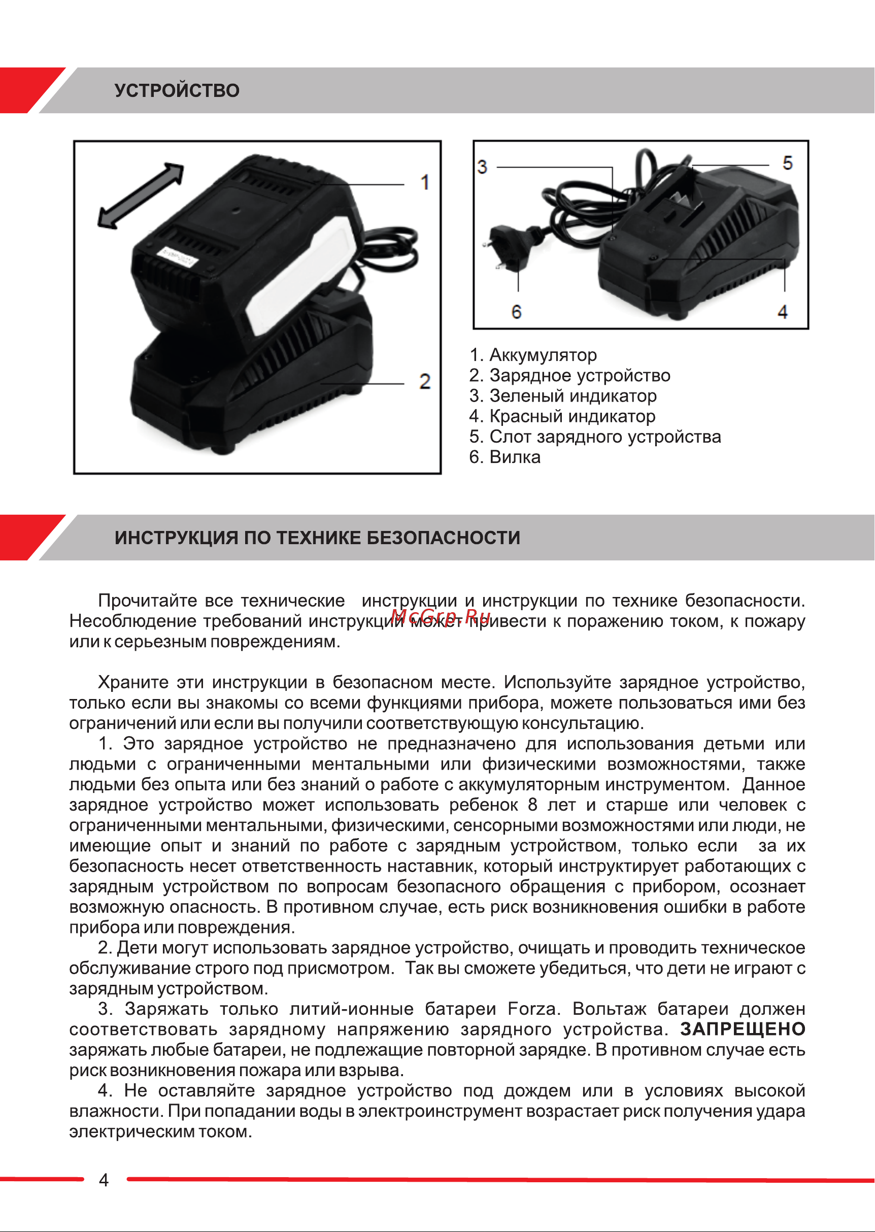 FORZA FZС79745 Паспорт онлайн [4/16] 859385