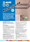 MAPEI KERACOLOR FF № 110/2кг (Манхеттен 2000) 5QA011002A техническая карта