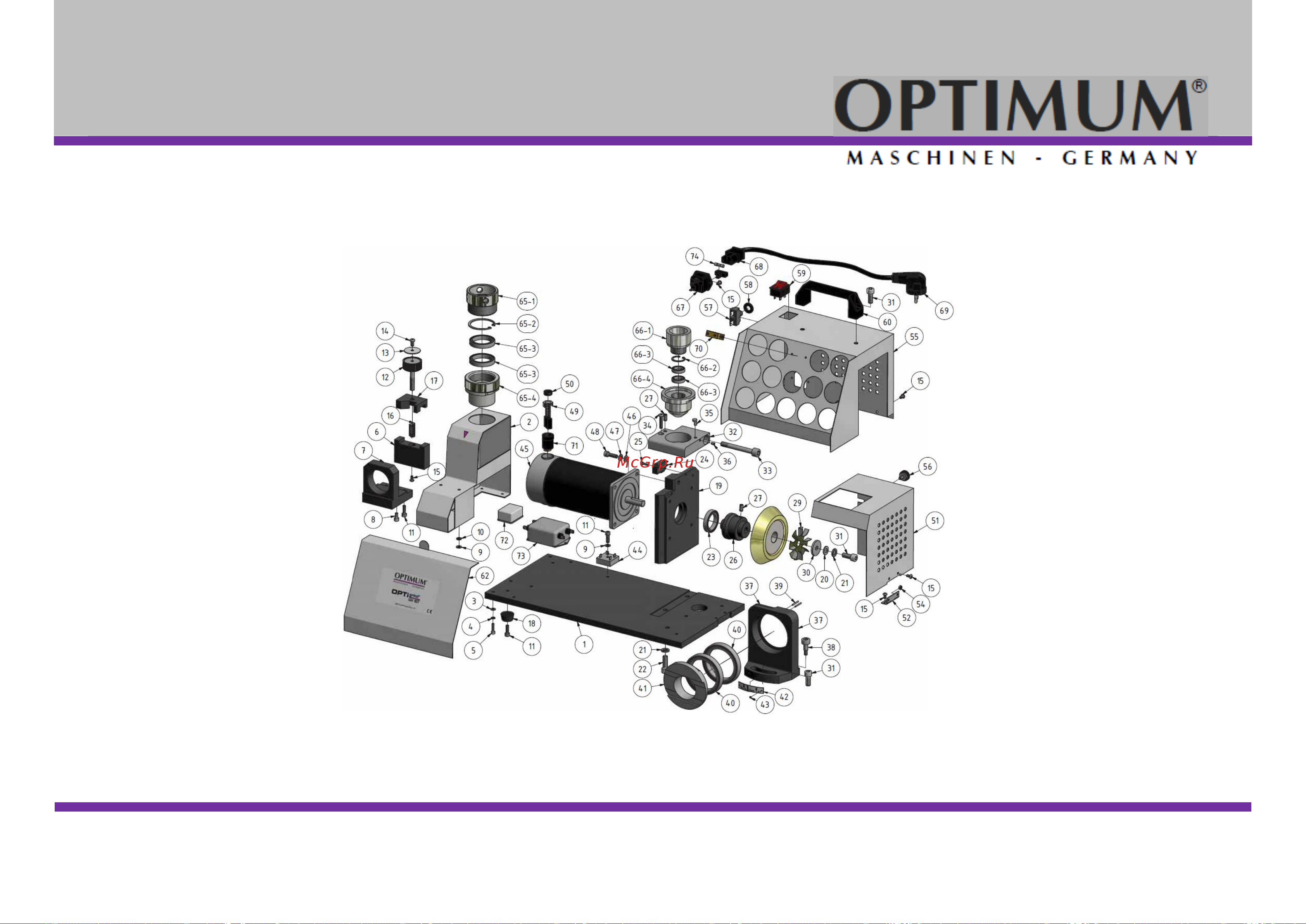 Optimum OPTIgrind GH 15T 3100115 Инструкция к Optimum OPTIgrind GH 15T 3100115 онлайн [41/47] 859806
