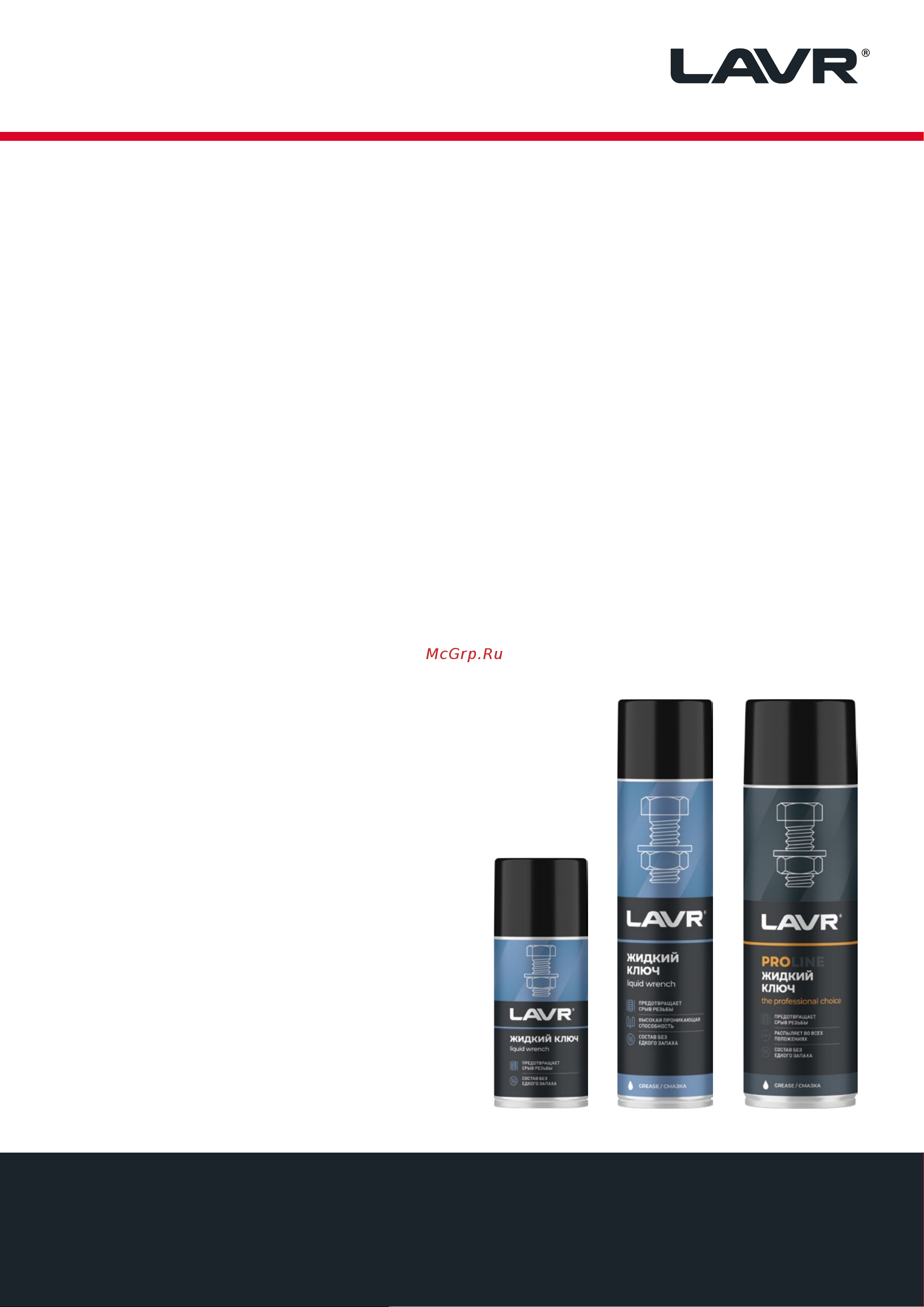 LAVR PRO LINE LIQUID KEY, 650 мл Ln3510 Информация по продукту онлайн