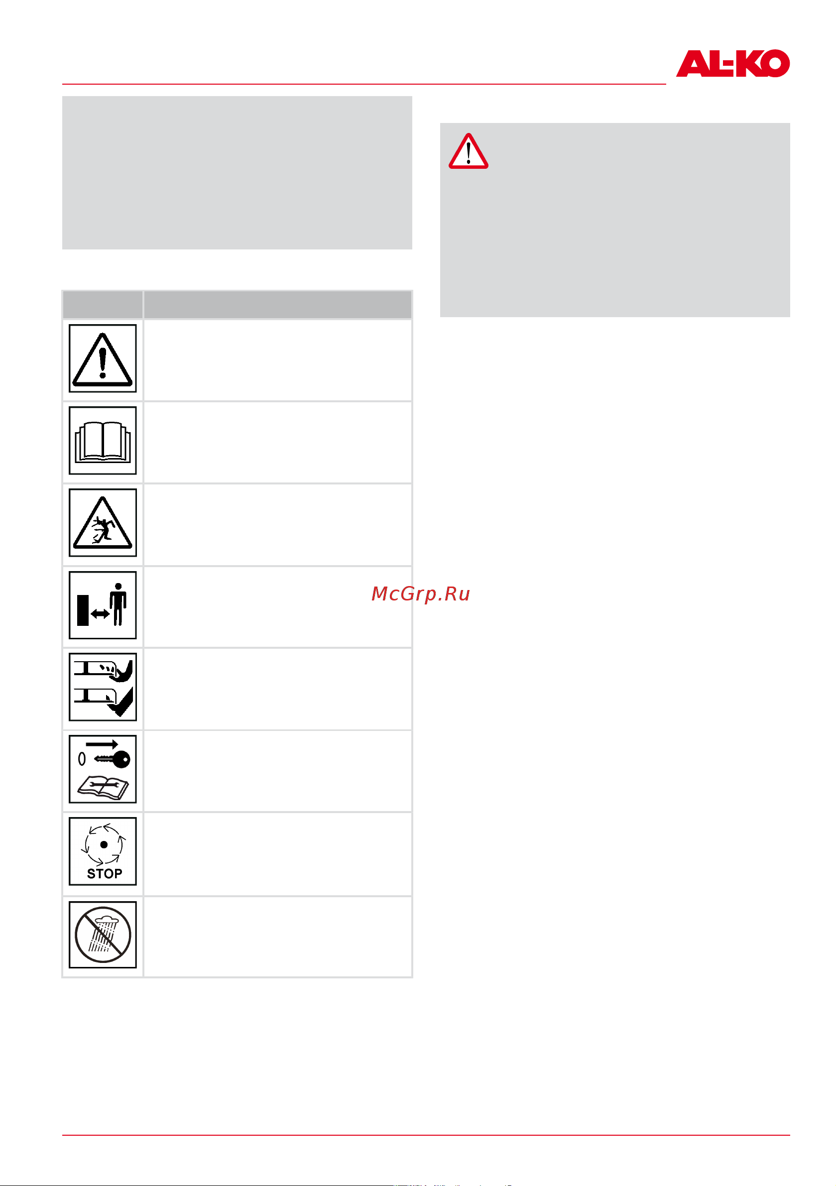 Al-Ko 34.8 Li Easy Flex 113540 Инструкция к AL-KO 34.8 Li Easy Flex 113540 онлайн [259/304] 860255