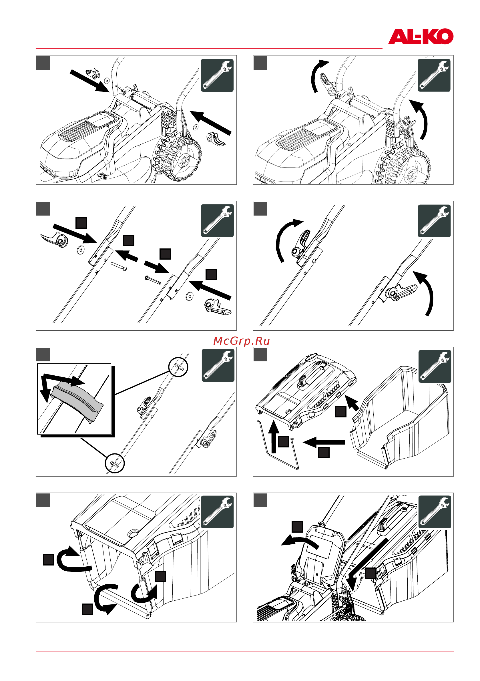 Al-Ko 34.8 Li Easy Flex 113540 Инструкция к AL-KO 34.8 Li Easy Flex 113540 онлайн [3/304] 860255