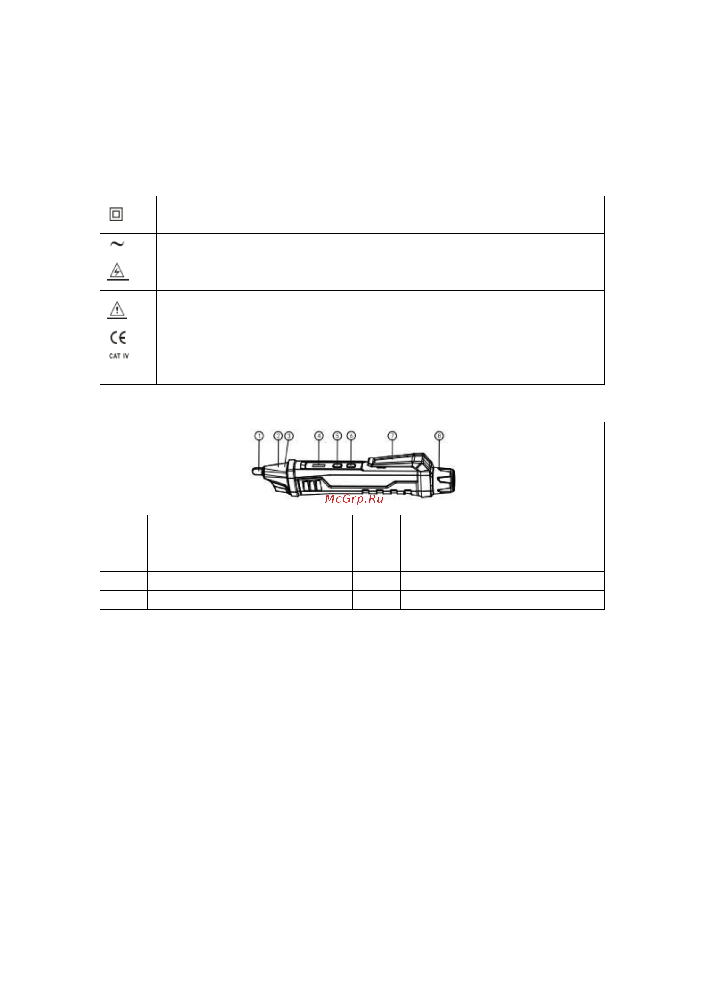 Crown бесконтактный CT44092 Инструкция онлайн [3/6] 860388
