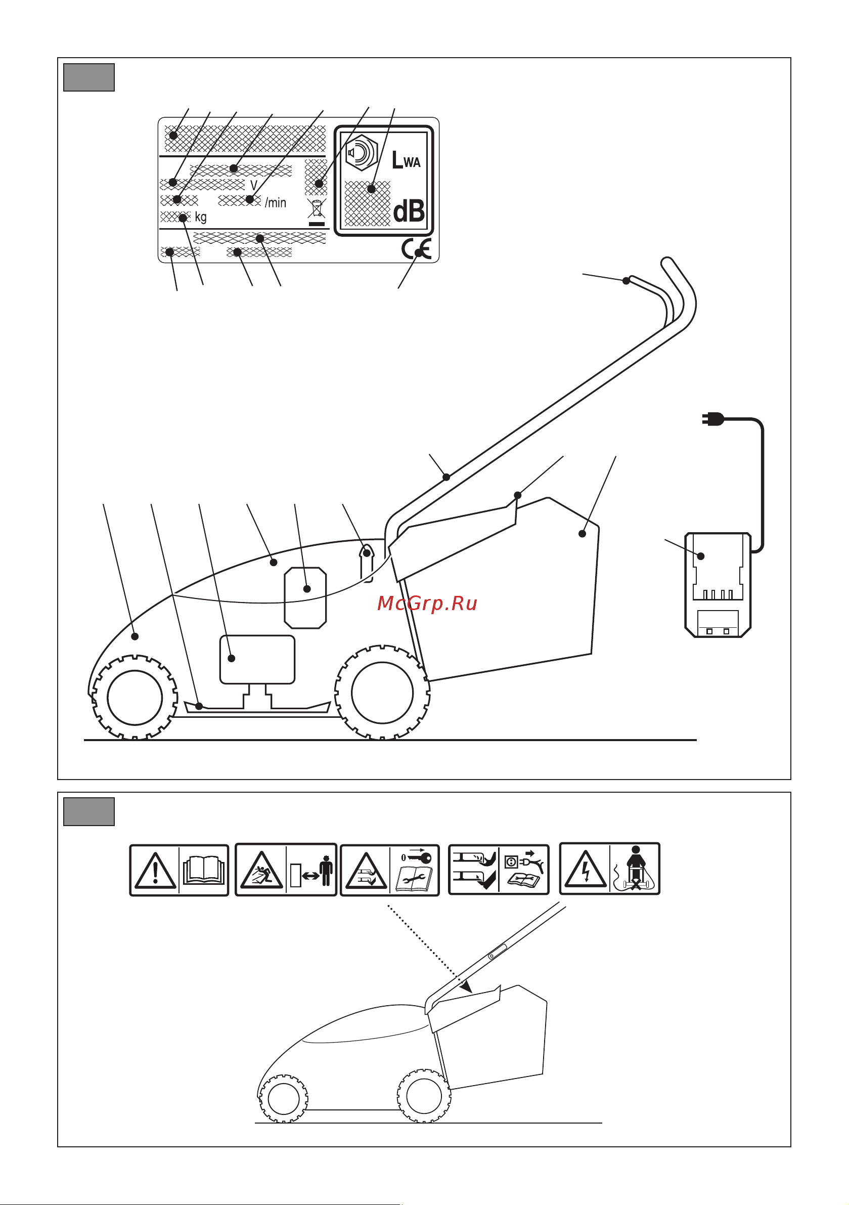 Stiga COLLECTOR 132e Kit 291302068/ST2 Инструкция к товару онлайн [4/36] 860425