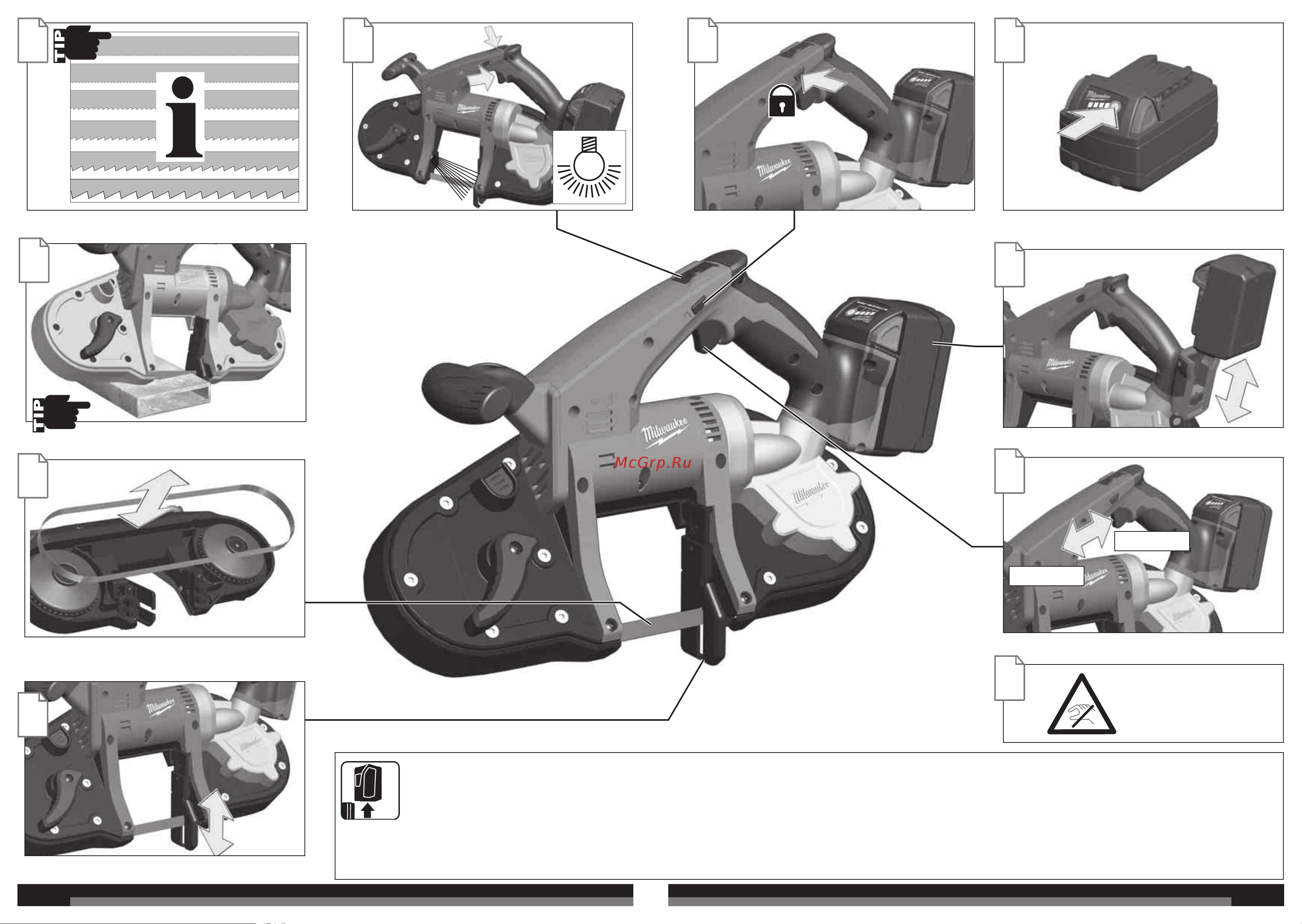 Milwaukee HD18 BS-0 4933419122 Инструкция к товару онлайн [3/39] 860509
