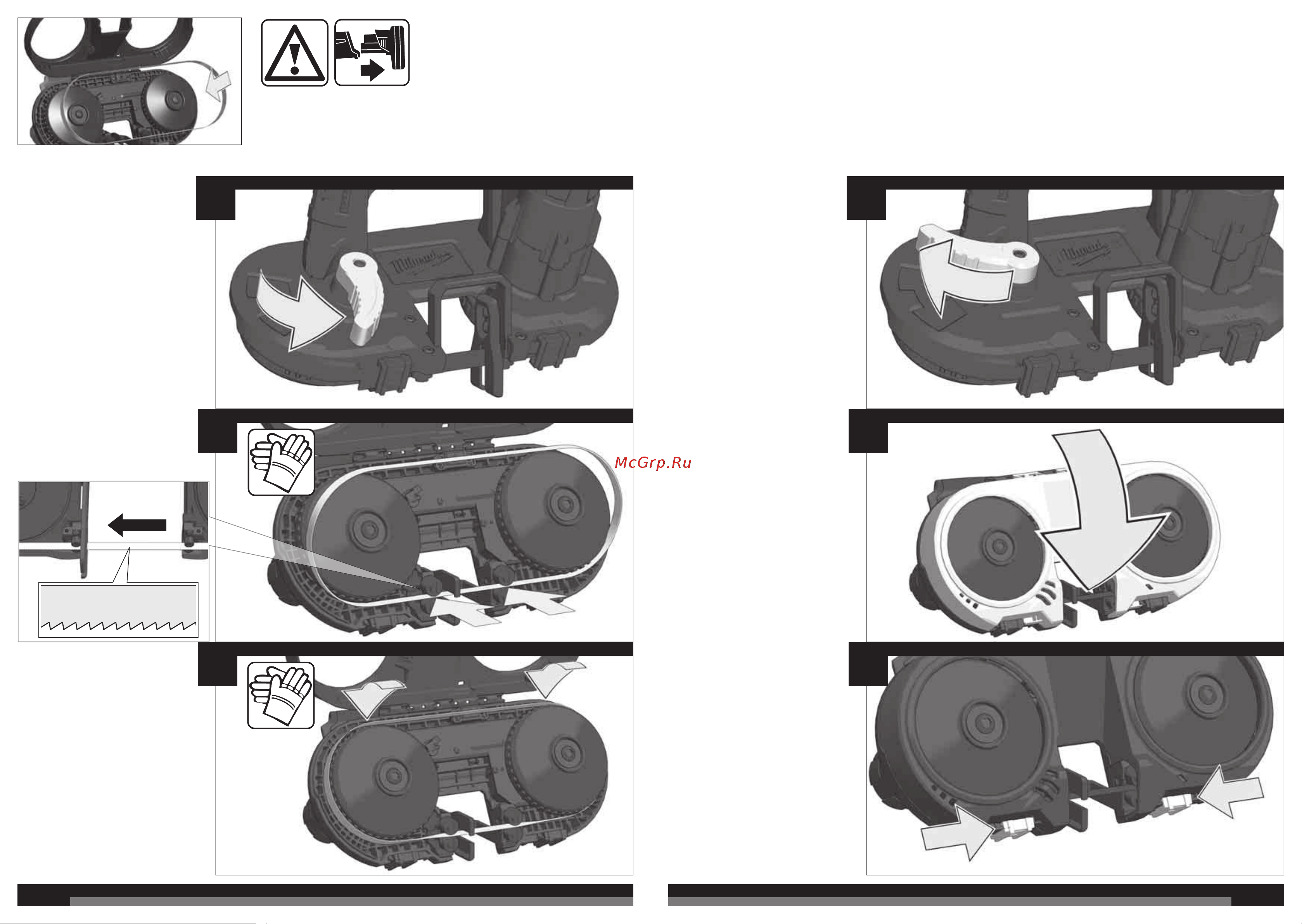 Milwaukee M12 BS-0 4933431310 Инструкция к товару онлайн [6/41] 860514