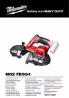 Milwaukee M12FBS64-402C FUEL 4933478441