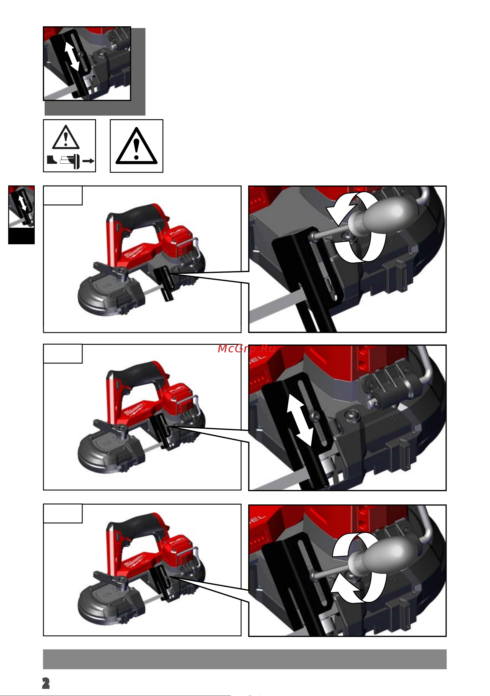Milwaukee M12FBS64-402C FUEL 4933478441 Инструкция к товару онлайн [5/115] 860520