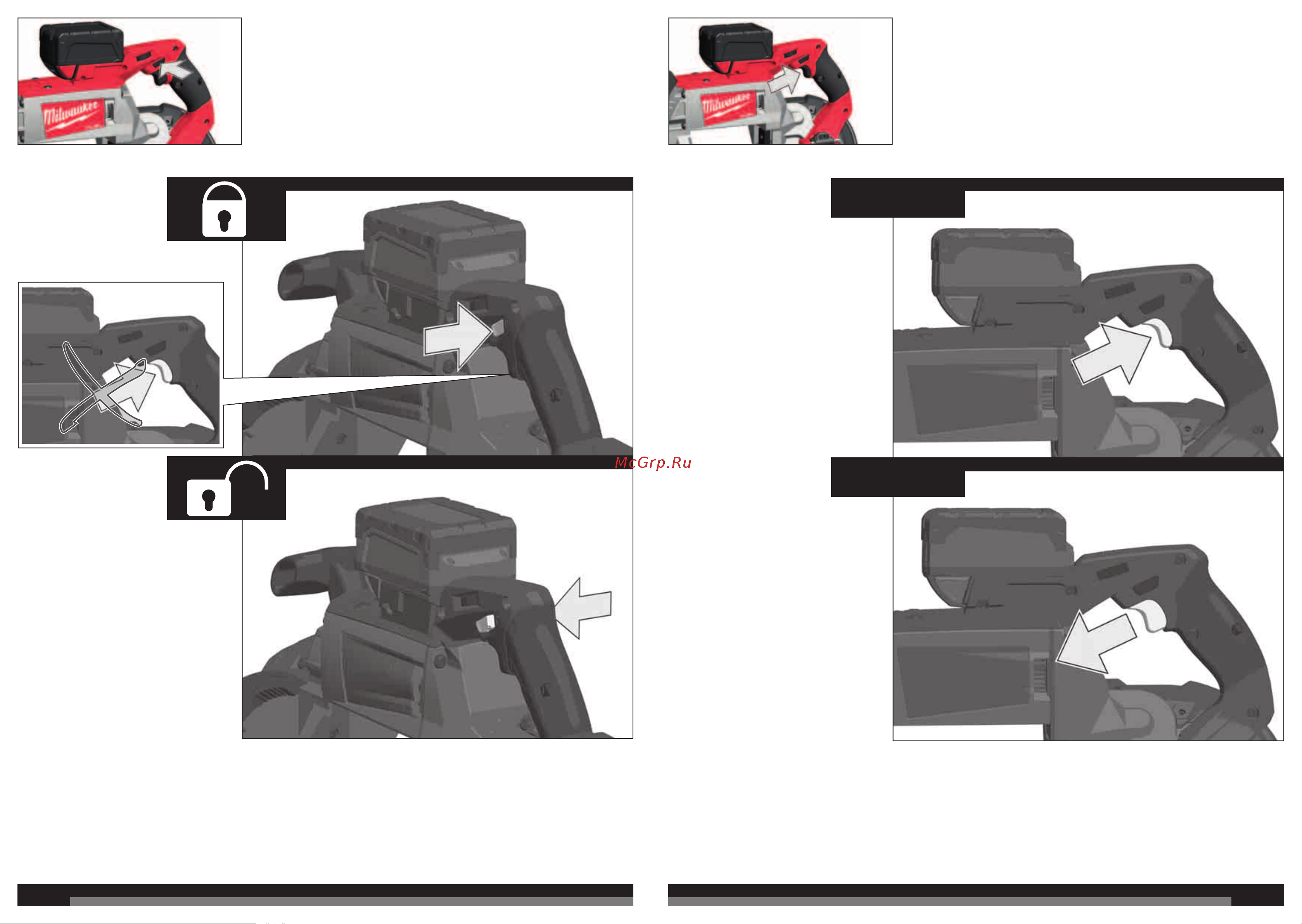 Milwaukee M18 CBS125-0 FUEL 4933447150 Инструкция к товару онлайн [8/41] 860522