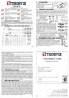 Thorvik THBD141840210 двусторонний с посадочным размером 14x18 мм, 40-210 Нм 053270 Инструкция