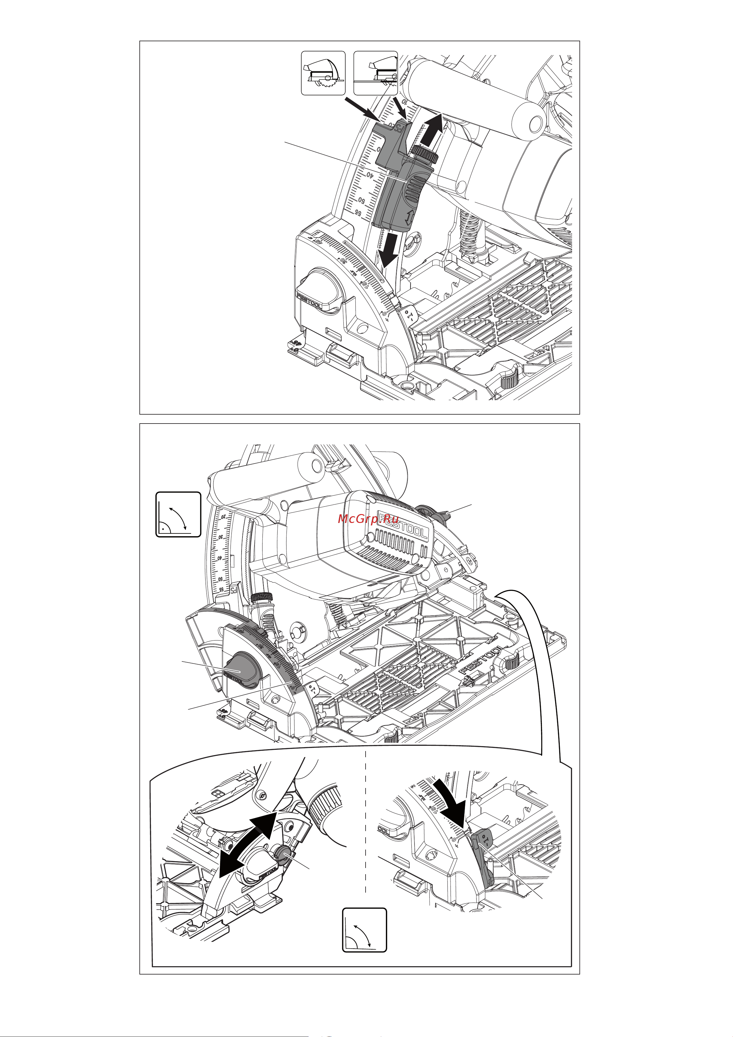 Festool TSC 55 Li 5,2 REBI-Set-FS 575745 Инструкция к товару онлайн [4/148] 861089